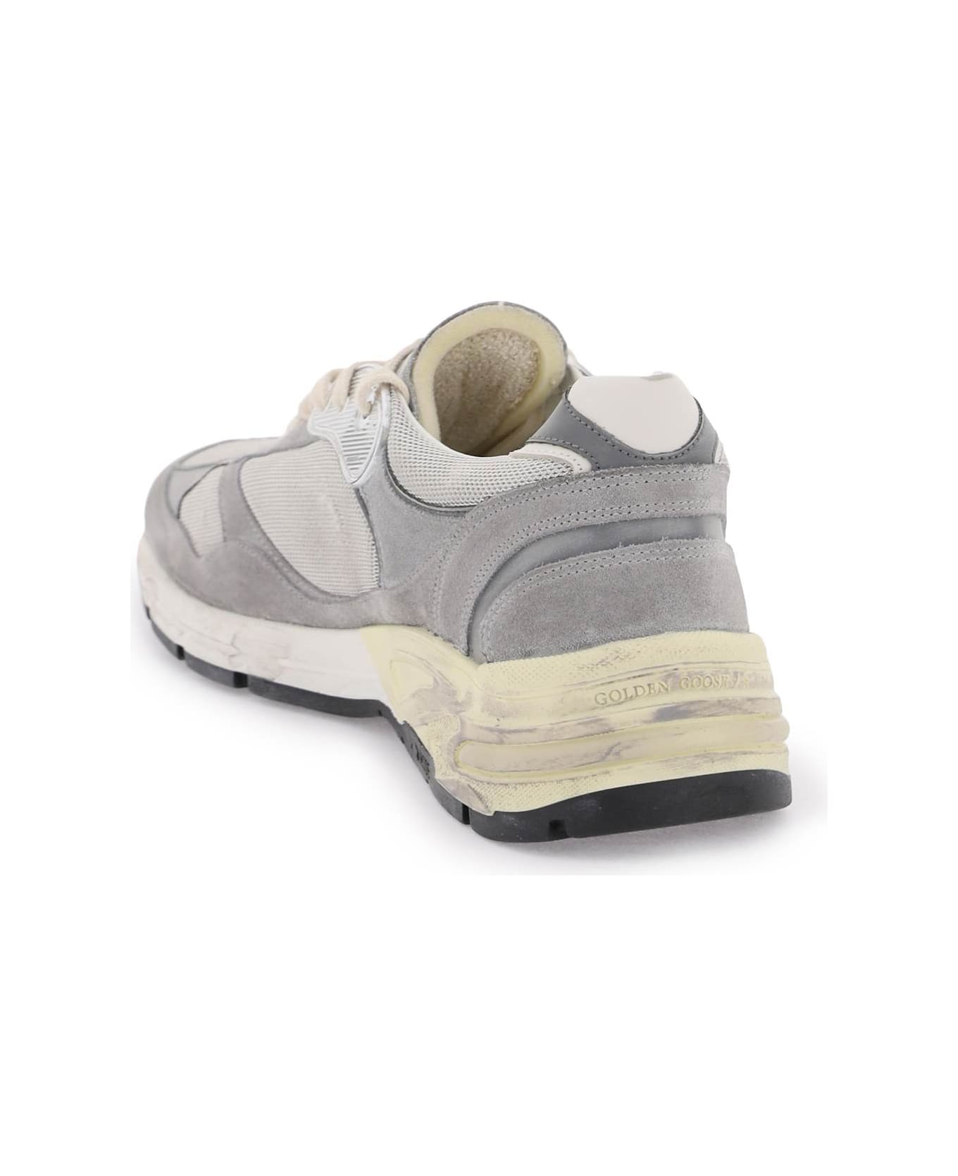 Golden Goose Dad-star Sneakers - GREY SILVER WHITE (Grey)