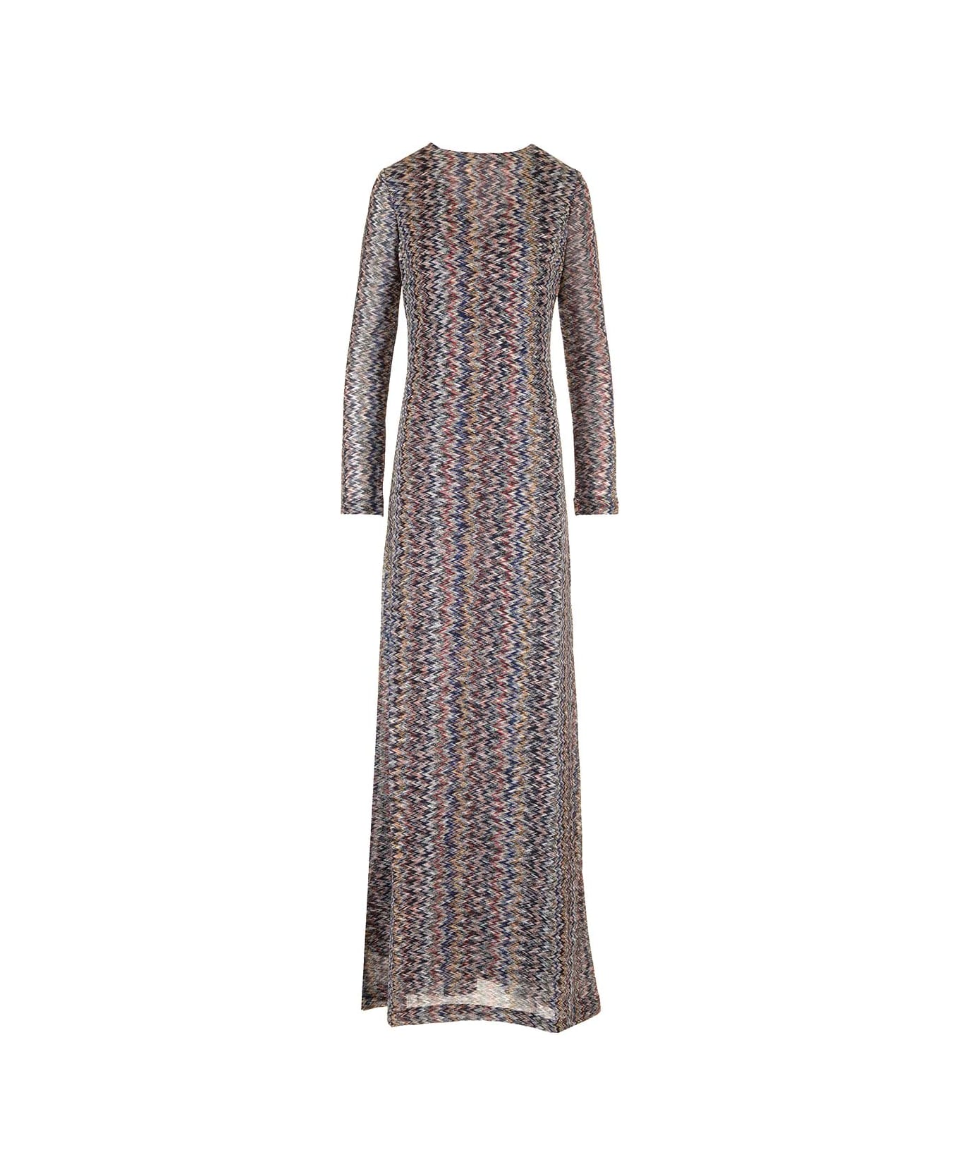 Missoni Long Viscose Knit Dress - MultiColour