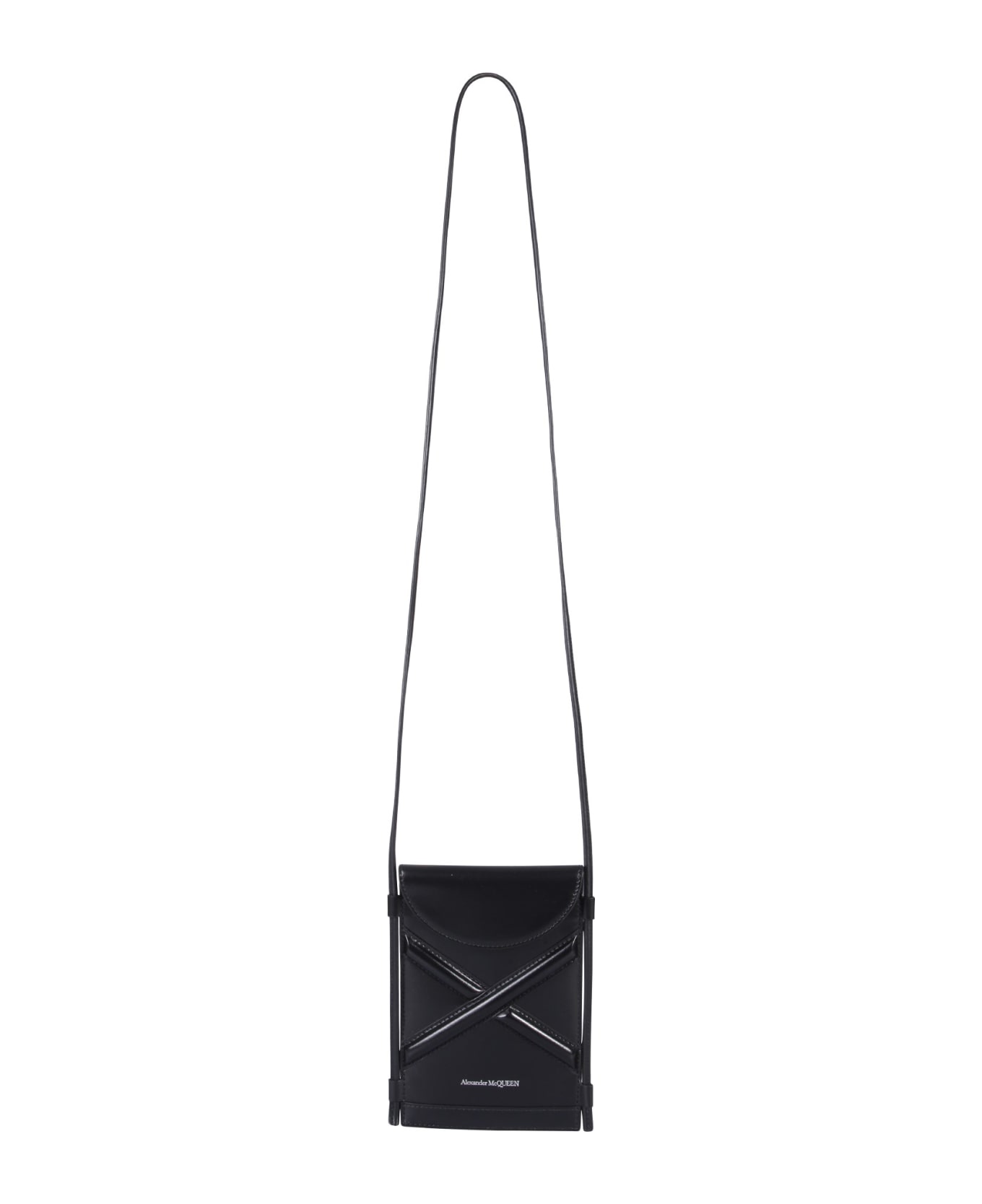 Alexander McQueen The Curve Micro Bag - NERO