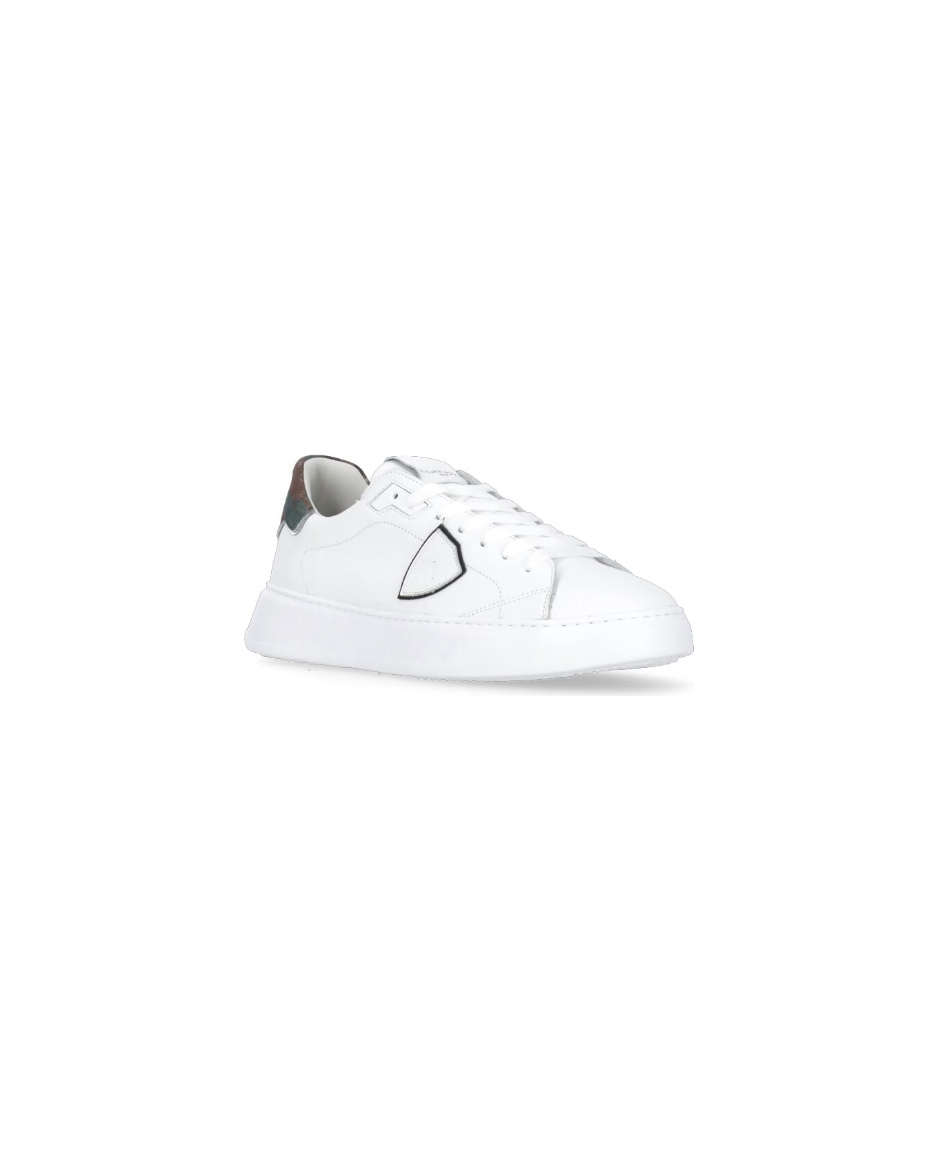 Philippe Model Low Temple Sneakers - White