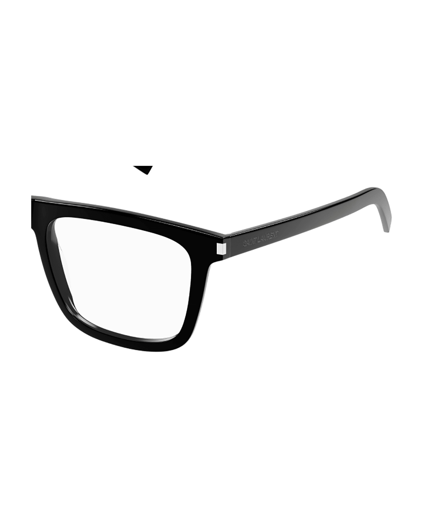 Saint Laurent Eyewear SL 547 SLIM OPT Eyewear - Black Black Transpare