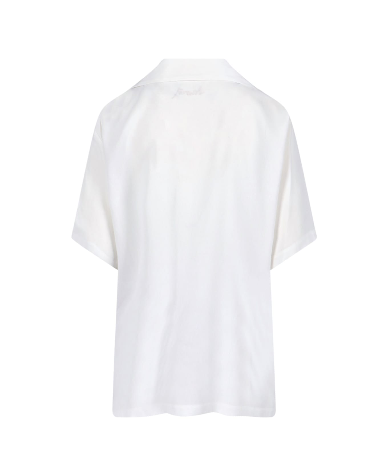 Parosh White Women Shirt - WHITE