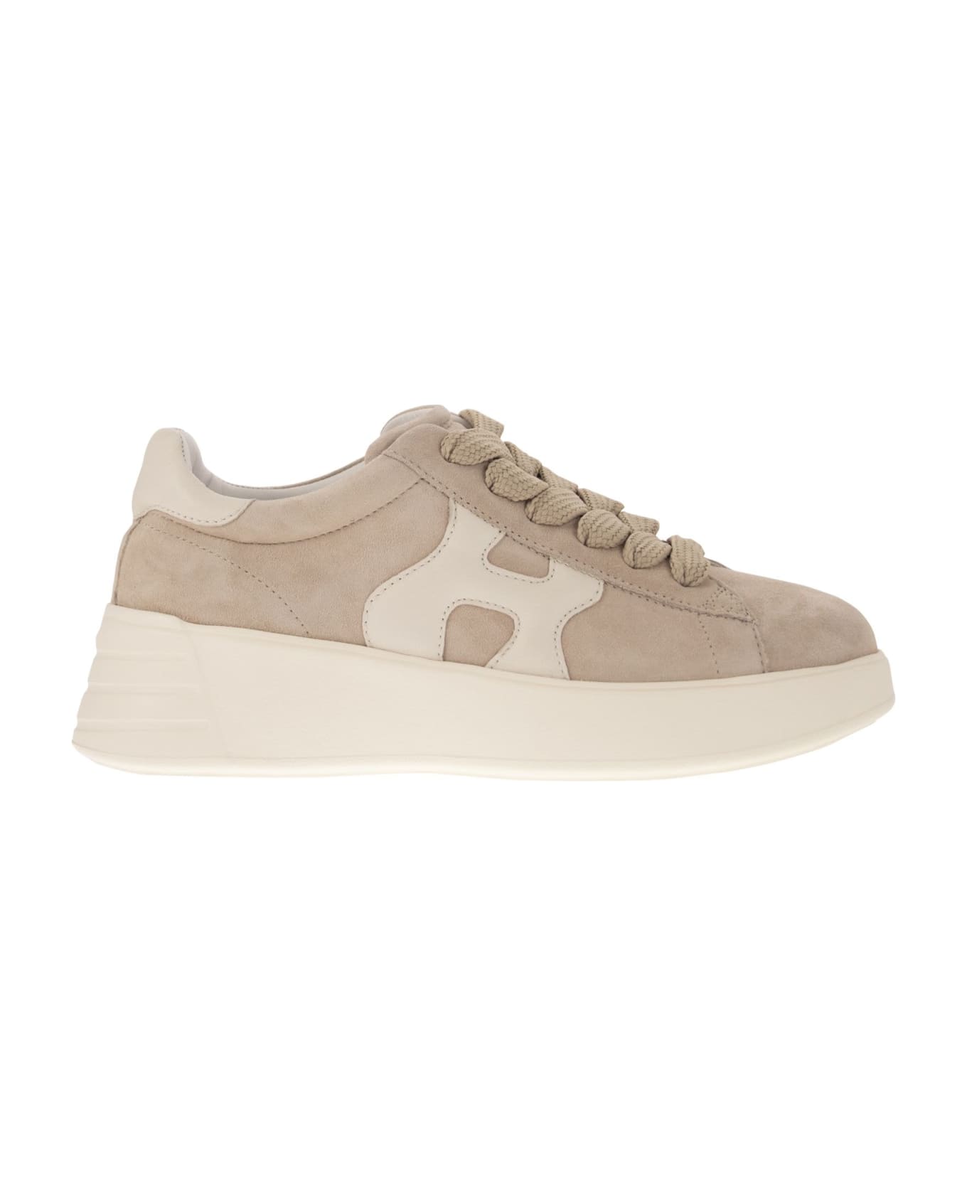 Hogan Rebel H564 - Sneakers - Beige