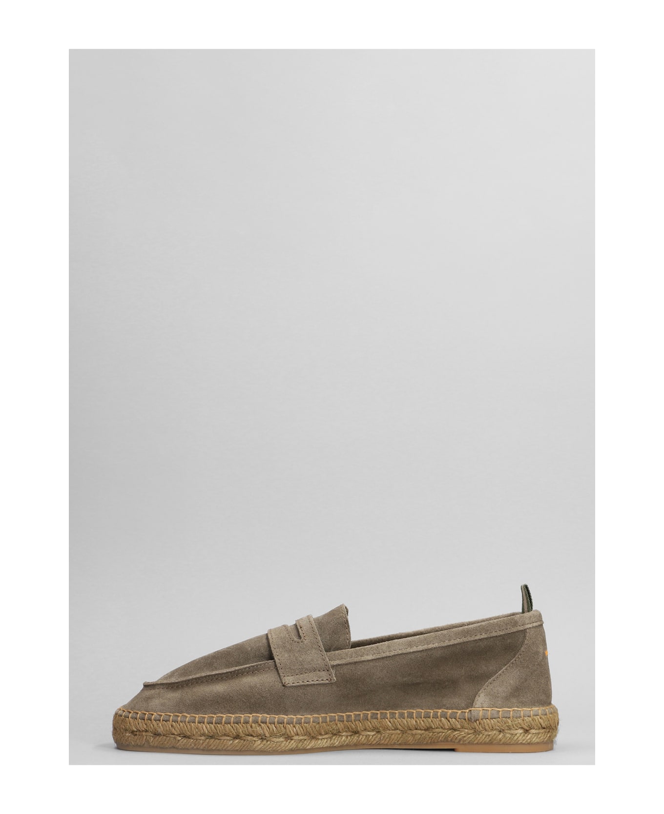 Castañer Nacho T-186 Espadrilles In Taupe Suede - taupe