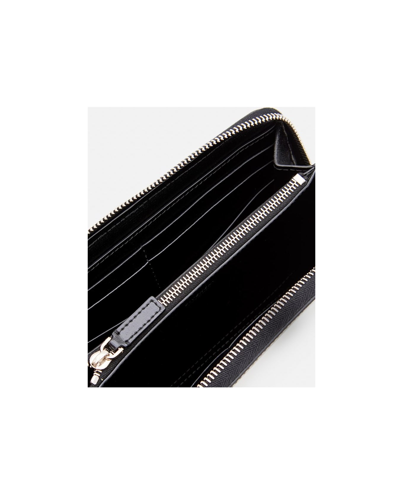 givenchy piqu Long Zipped Wallet - Black