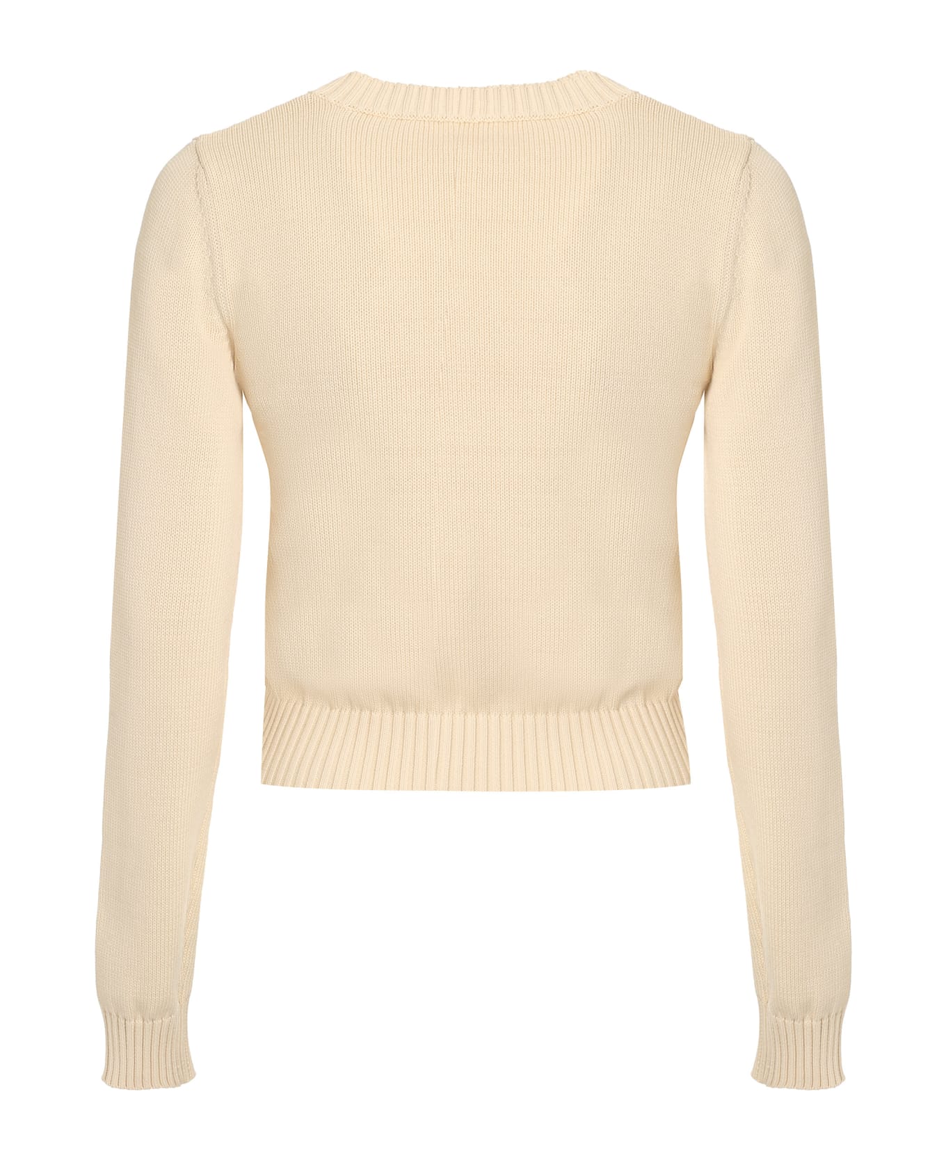 Palm Angels Cotton Sweater - Ivory
