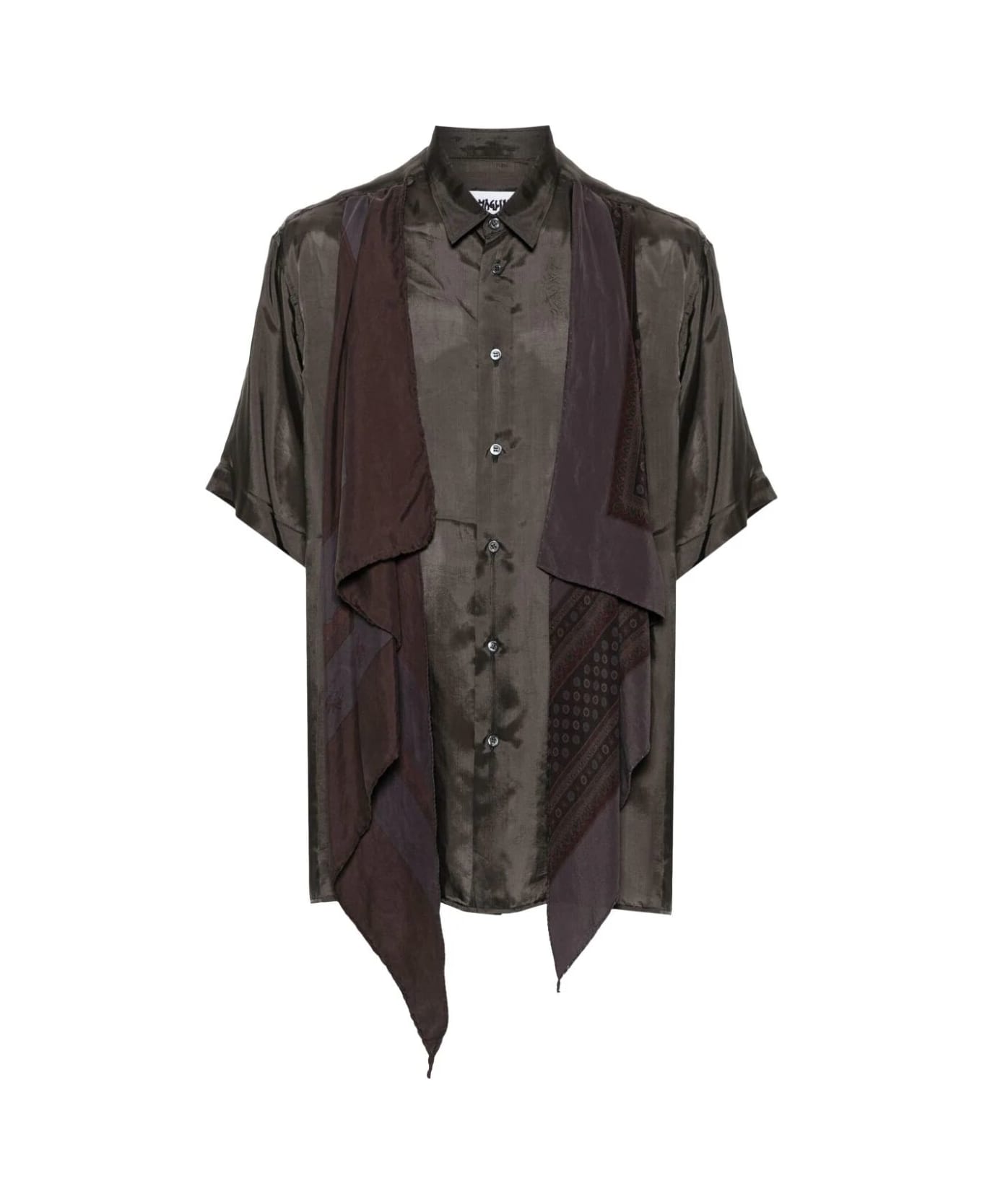 Magliano Pareon Surplus Shirt - Pattern May Change Dpending On The Size - Off Black シャツ