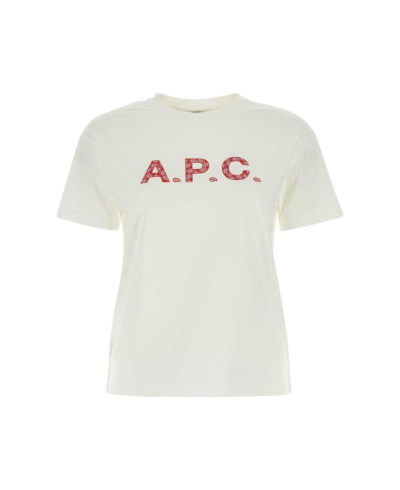 A.P.C. Signature T-shirt - Multicolor