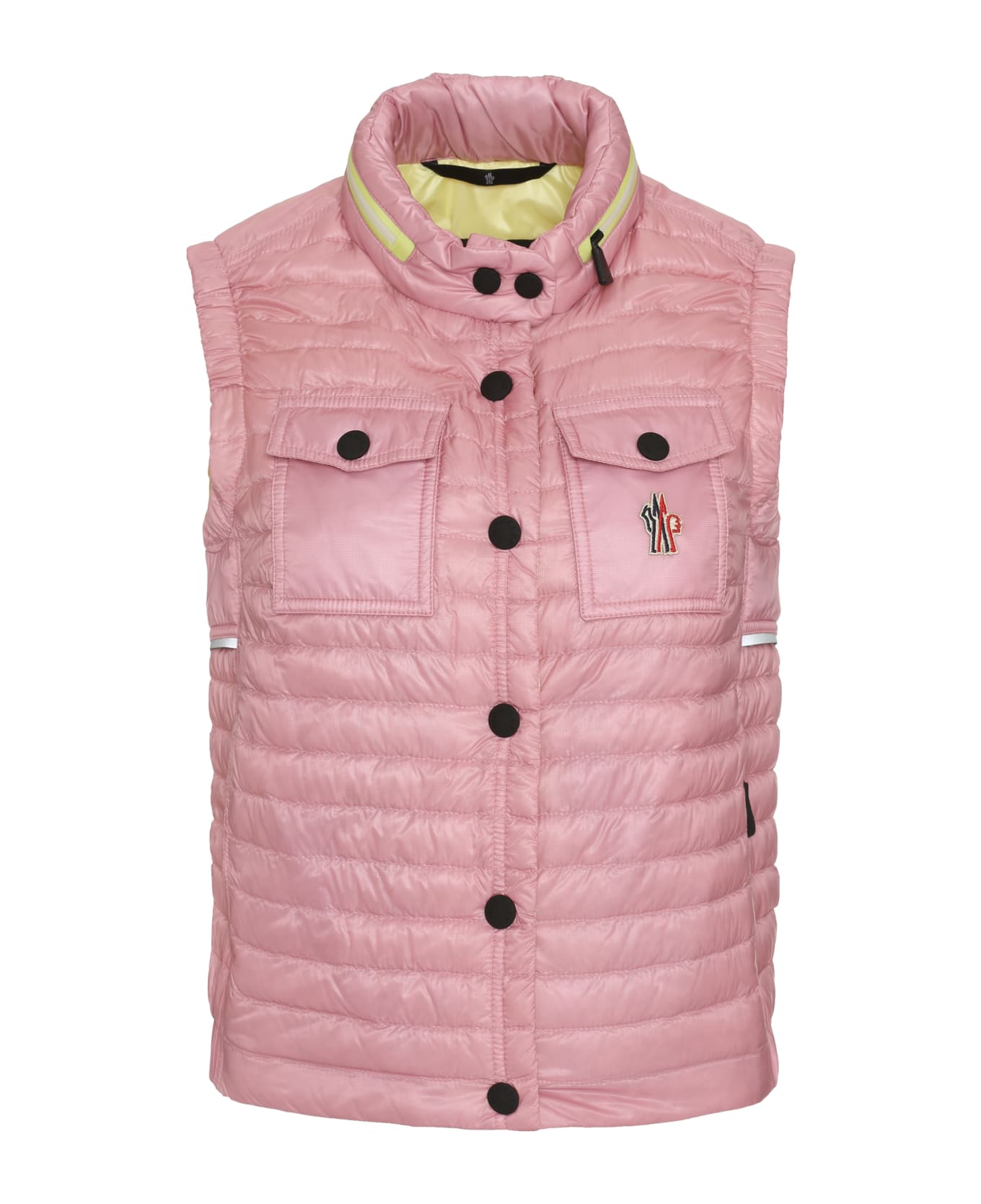 Moncler Grenoble Gumiane Bodywarmer Jacket - Pink
