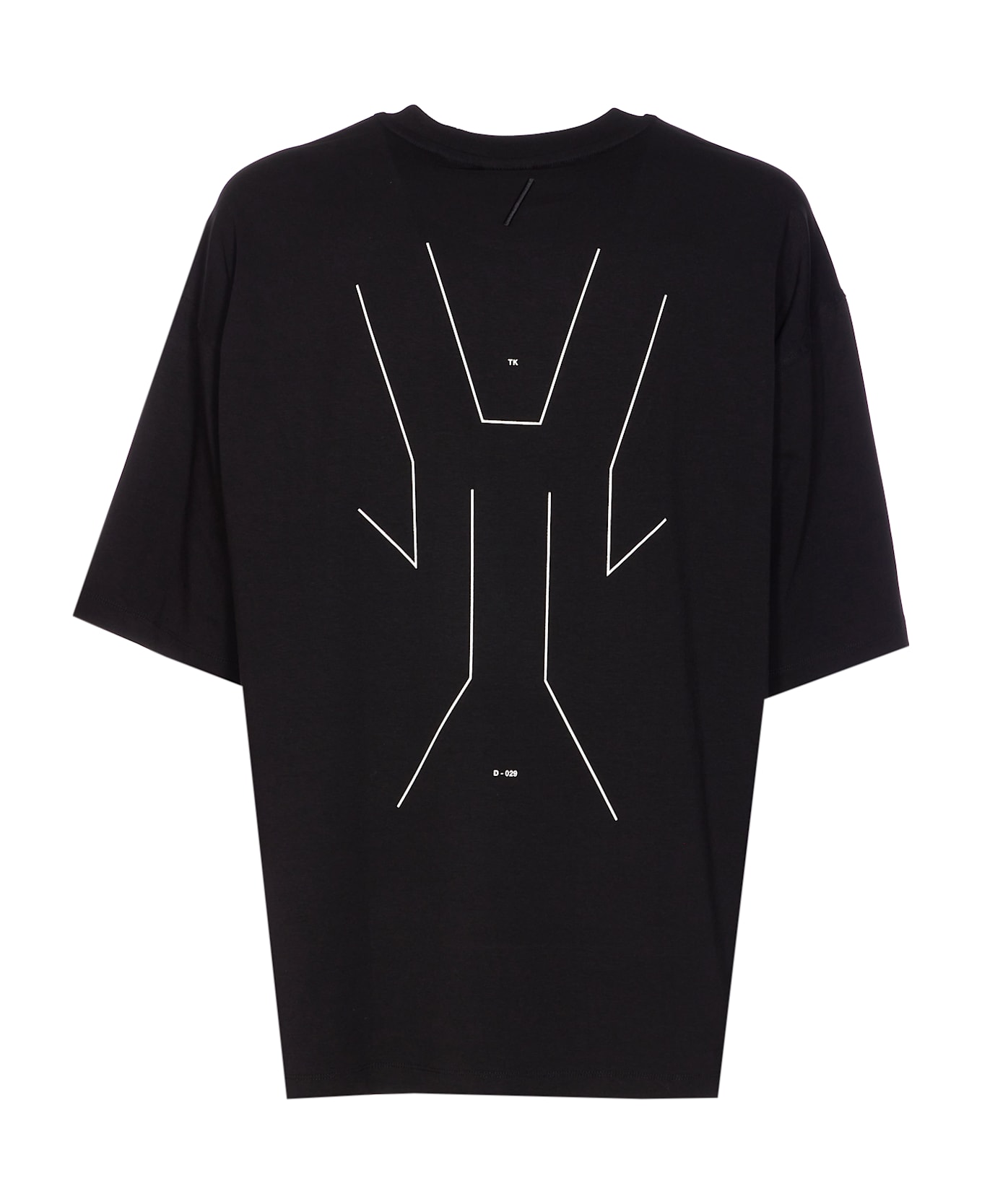 Thom Krom Graphic Print T-shirt - Black