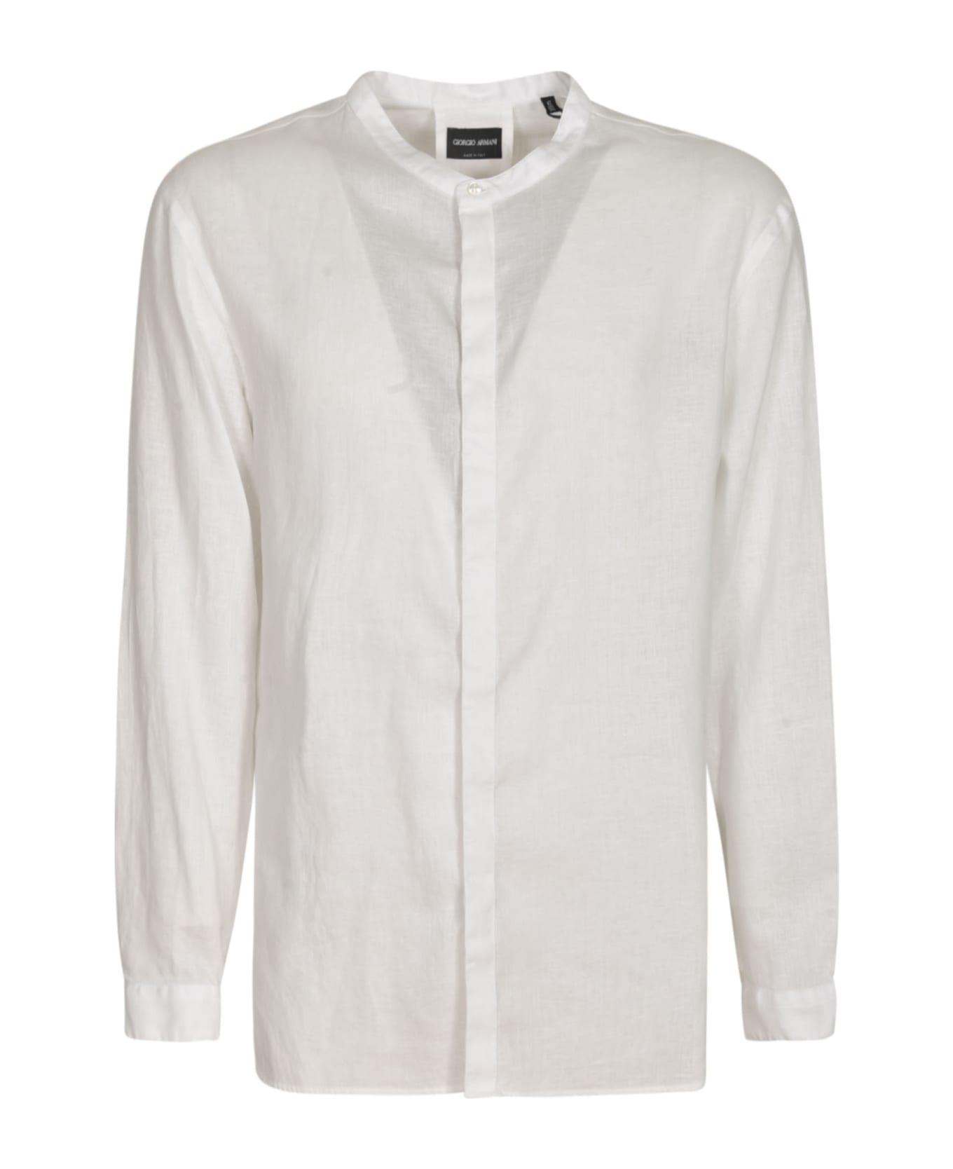 Giorgio Armani Round Collar Shirt - U0bn