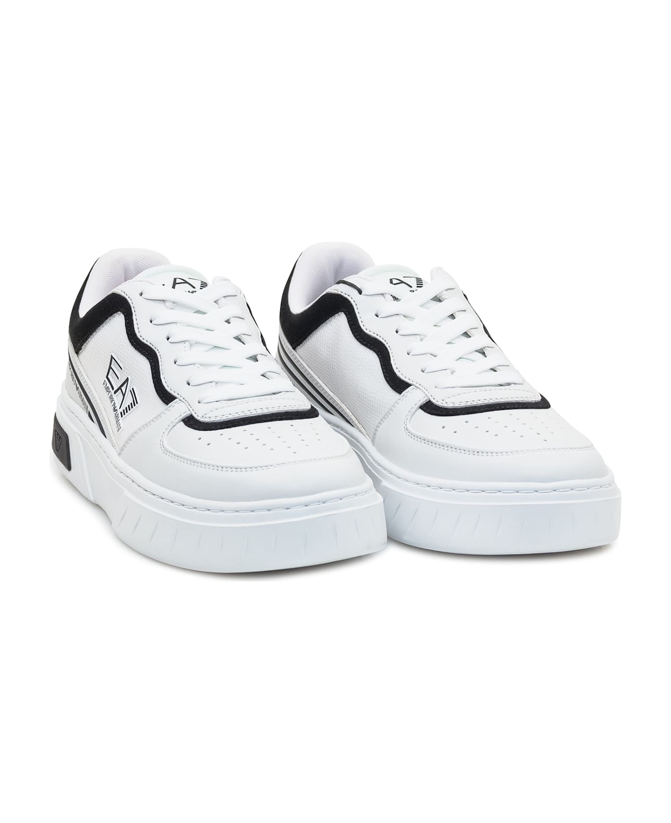 EA7 Sneaker - WHITE/BLACK