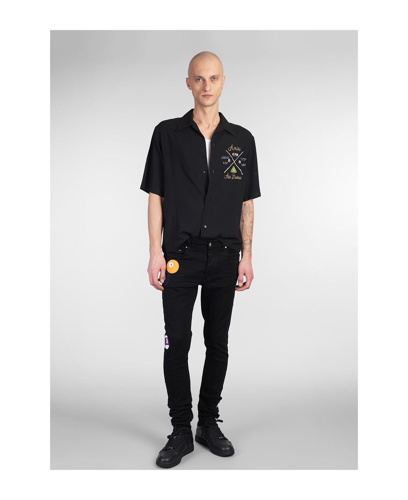 AMIRI Jeans In Black Denim - black