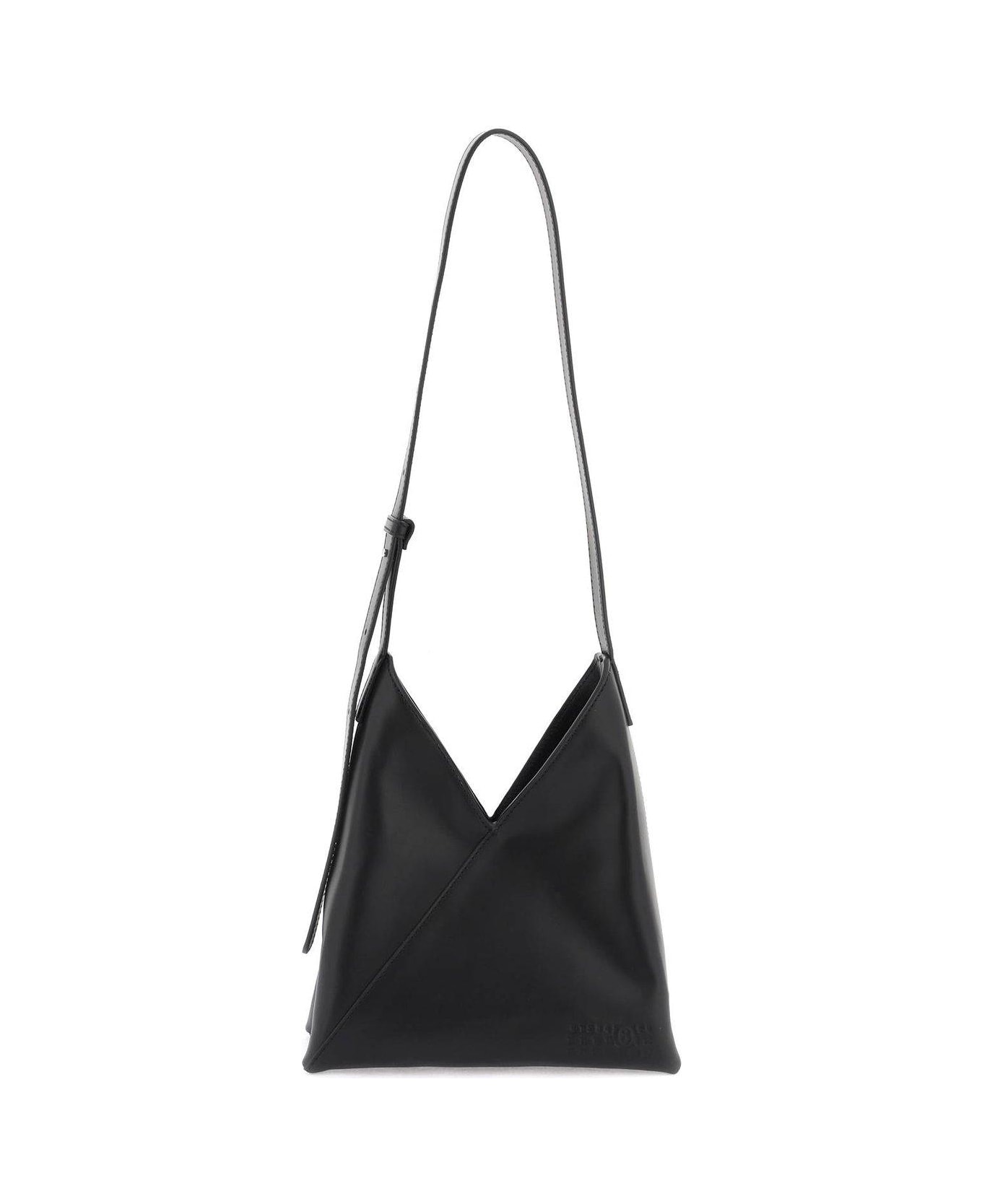 MM6 Maison Margiela Japanese 6 S Soft Shoulder Bag - BLACK