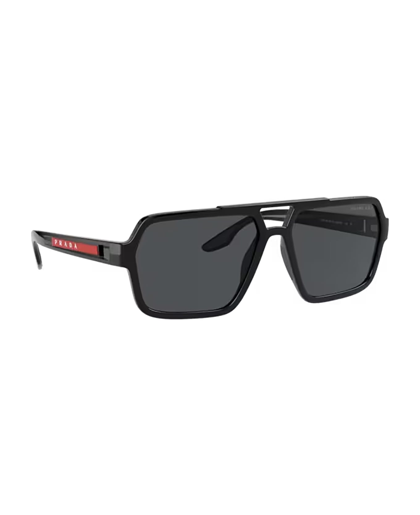 Prada Linea Rossa Ps 01xs Black Sunglasses - Black サングラス