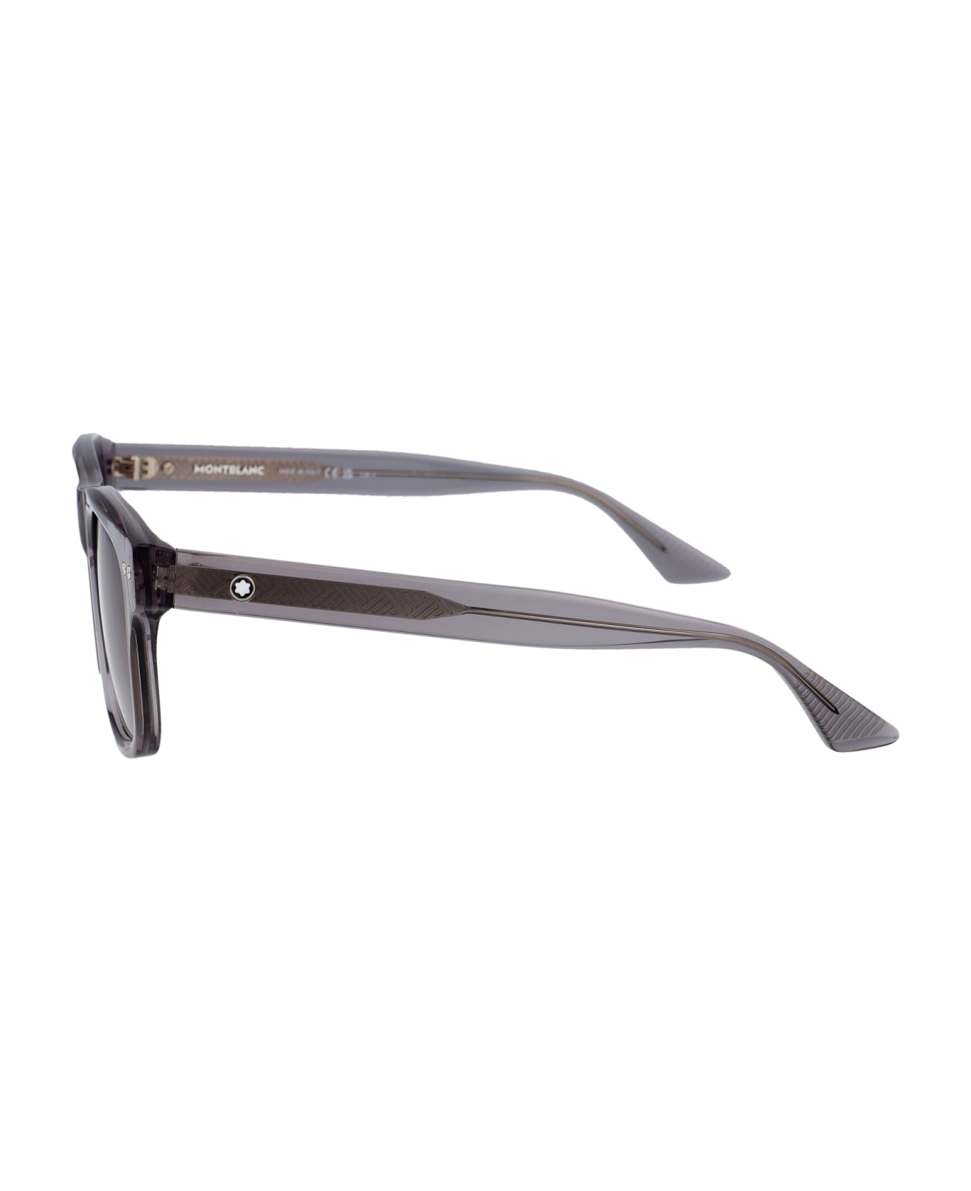 Montblanc Mb0319s Sunglasses - 004 GREY GREY BROWN