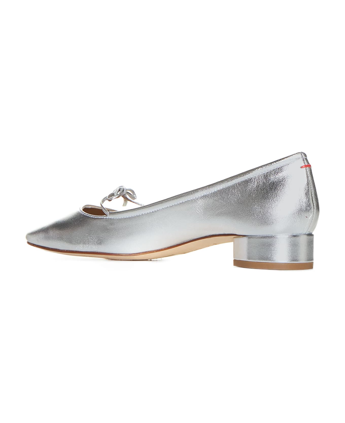 aeyde Flat Shoes - Silver