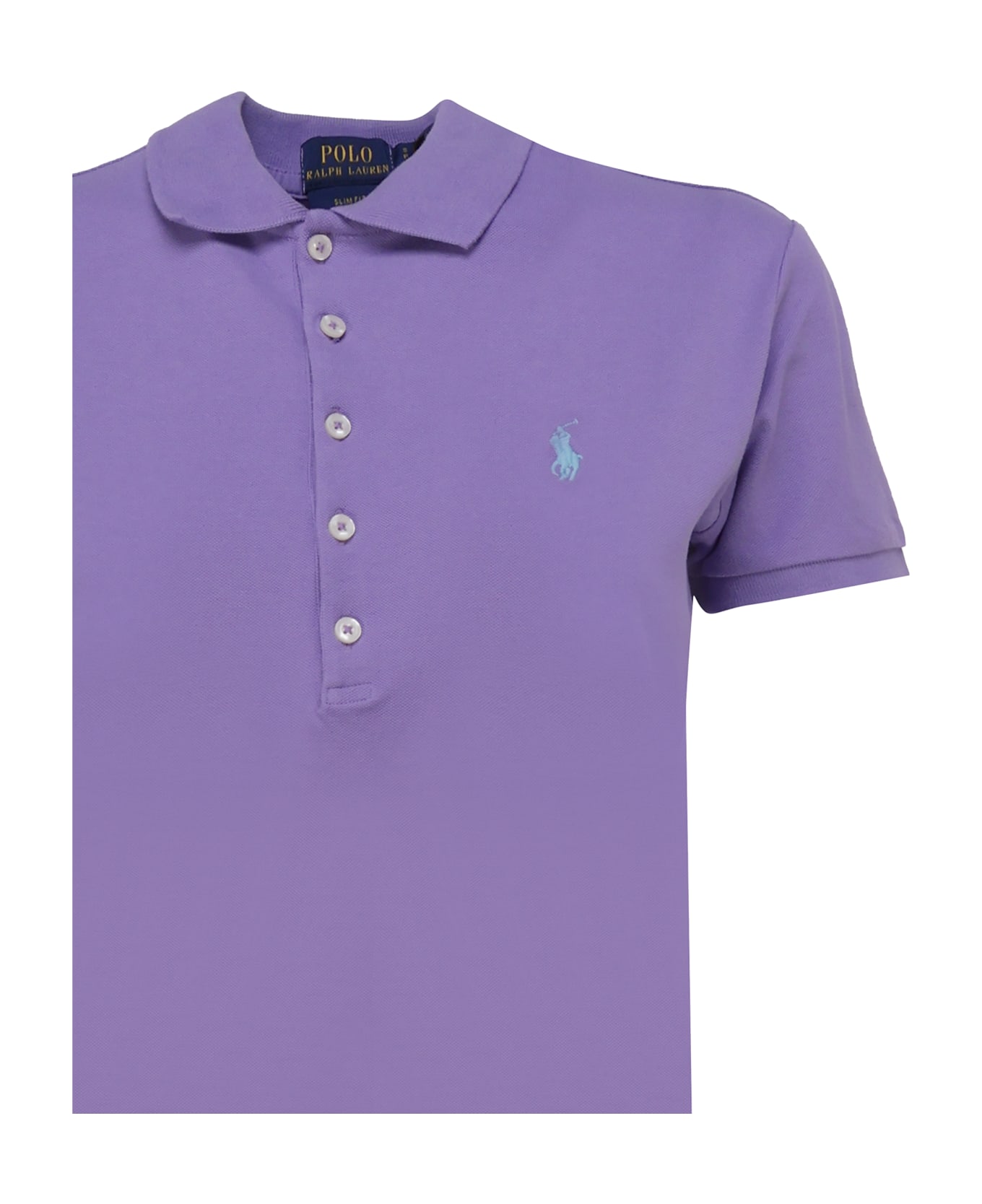 Polo Ralph Lauren Polo With Julie Embroidery - Cactus Purple