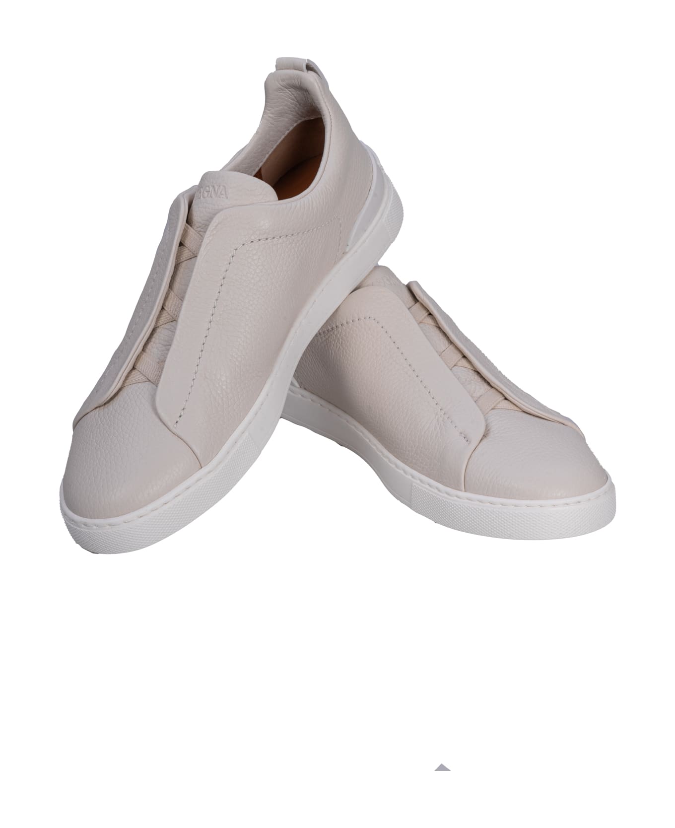 Zegna Flat Shoes White - White スニーカー