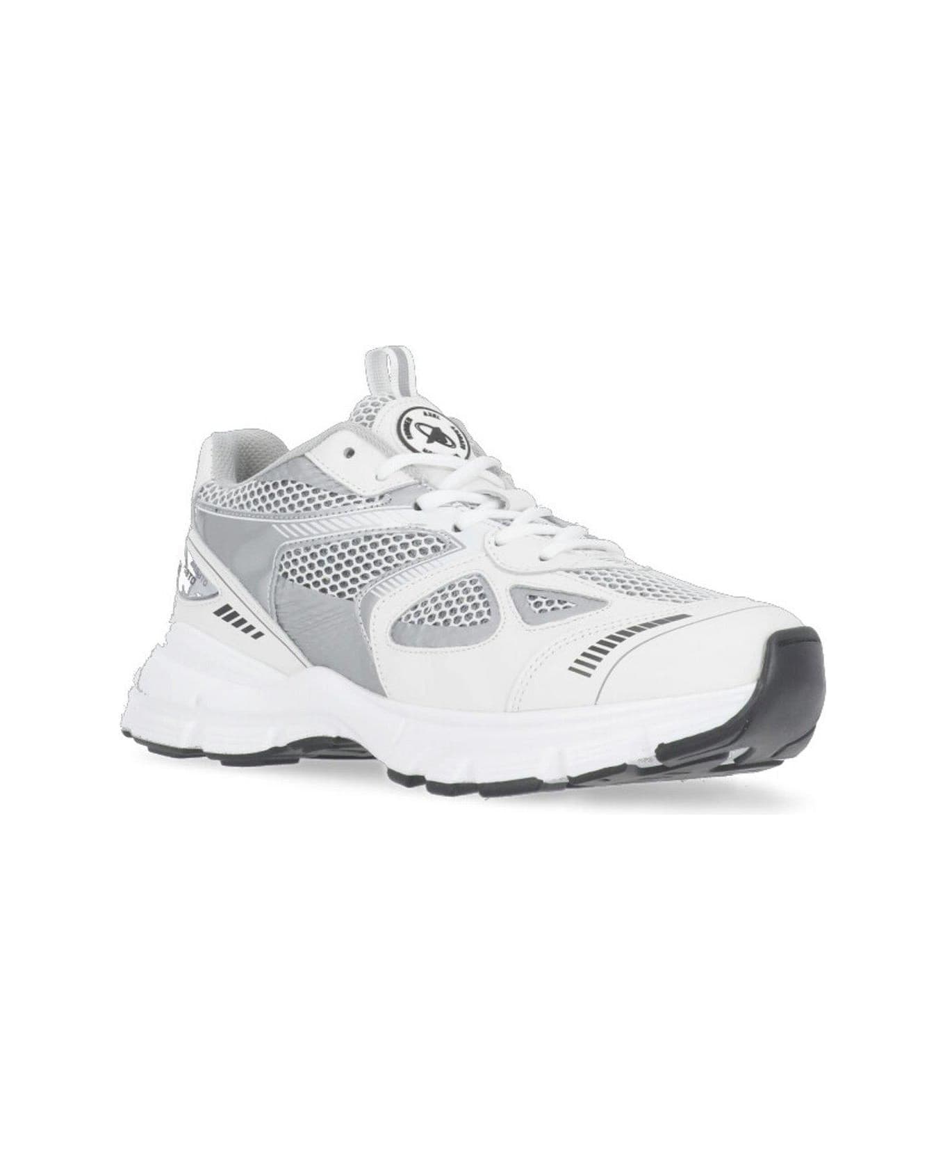 Axel Arigato Marathon Runner Sneakers - WHITE/SILVER
