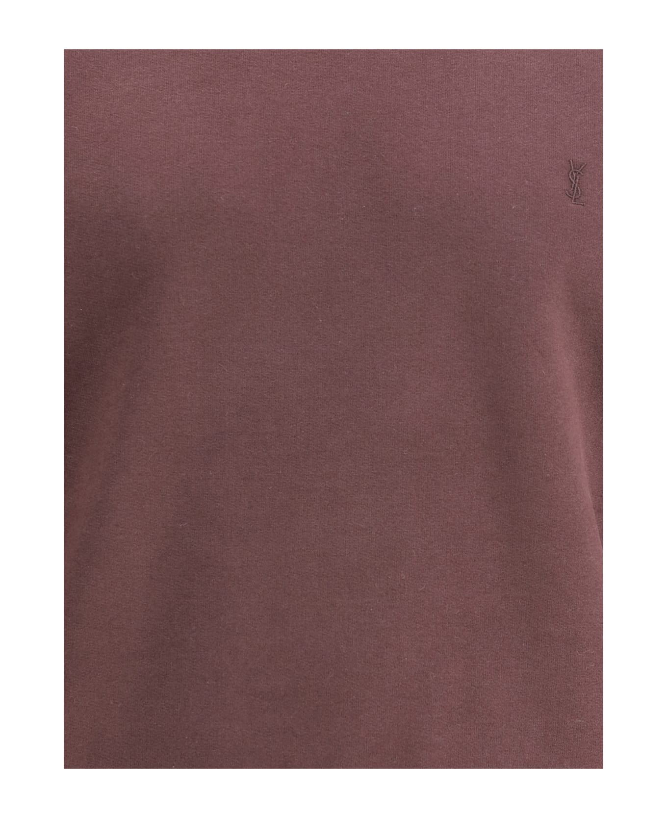Saint Laurent Cassandre Sweatshirt - BORDEAUX