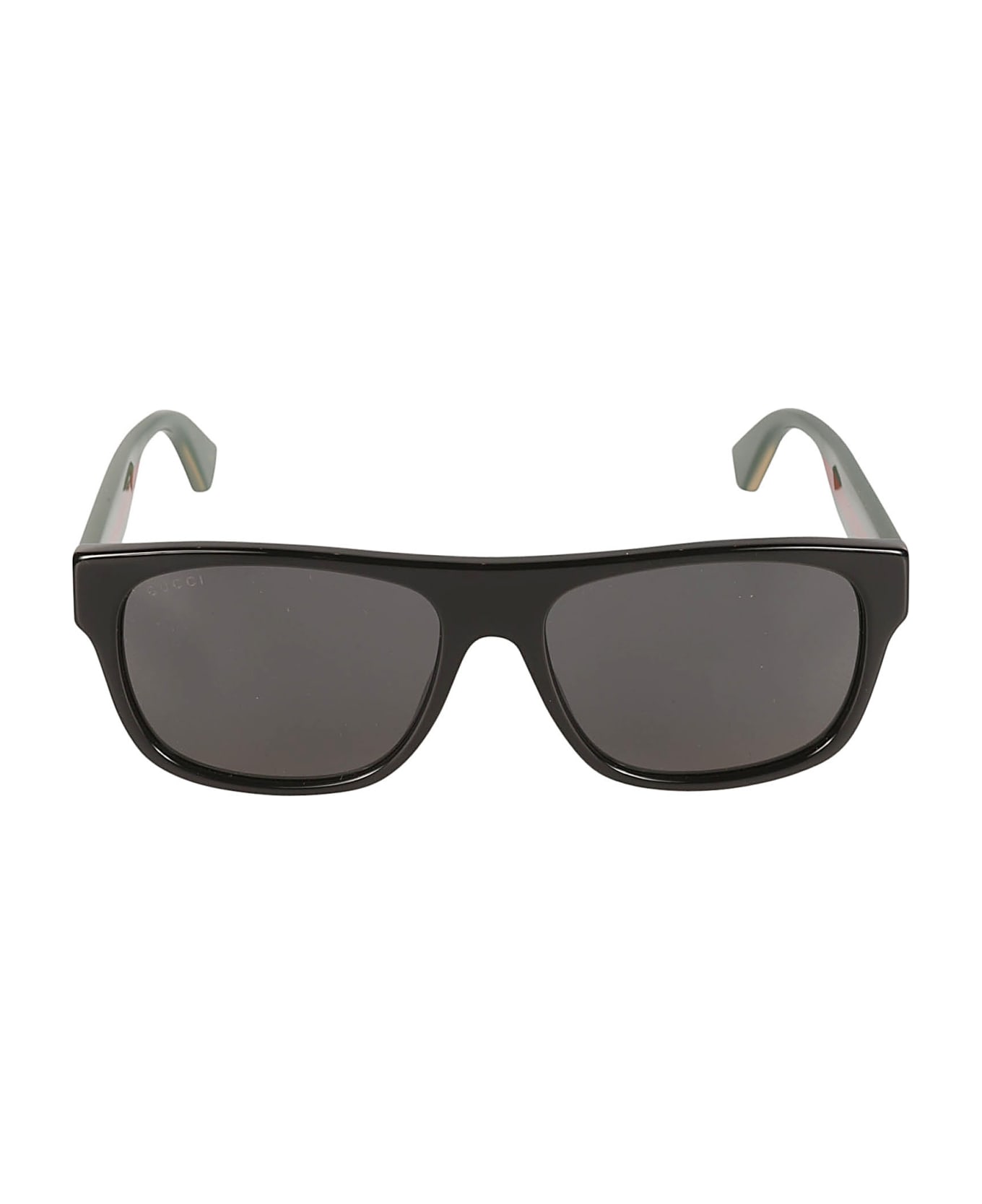 Gucci Eyewear Geometric Classic Sunglasses - Black/Multicolor