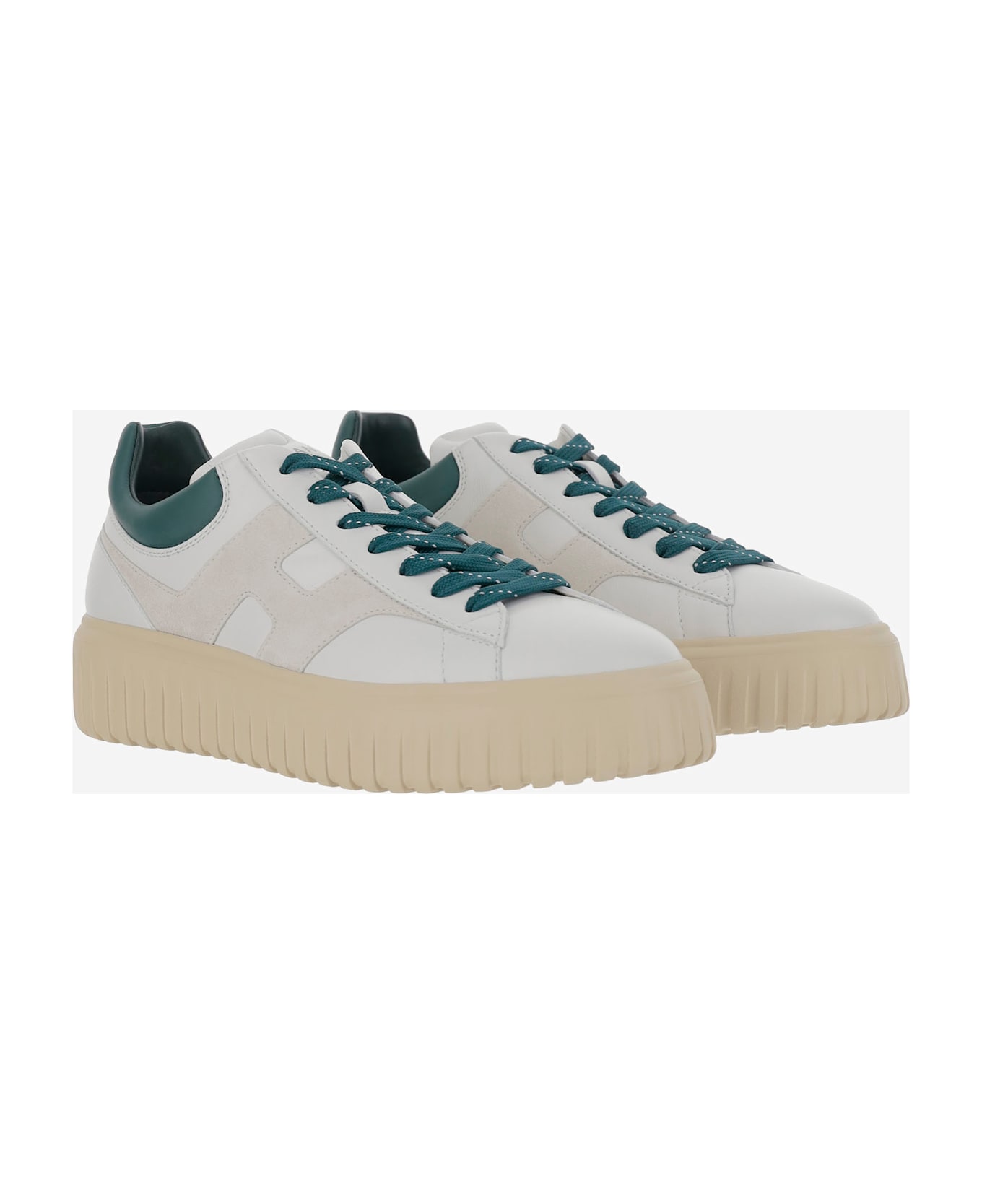 HOGAN HXW6450FE91NCS0351 関税送料込 Sneakers Hogan H-Stripes WHITE, BLACK for Man