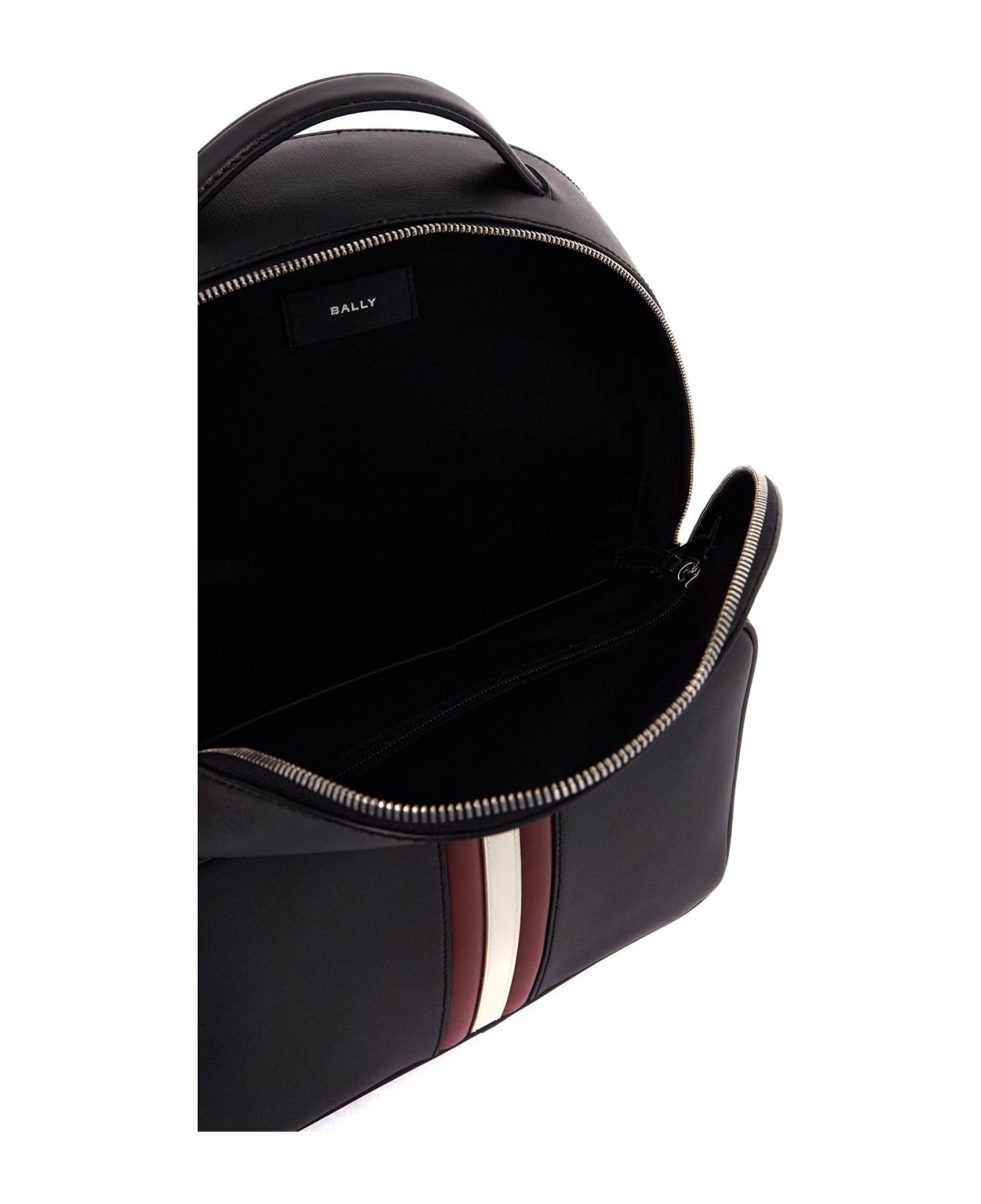 Bally Mythos Backpack - BLACK+RED/BONE+PALL (Black)