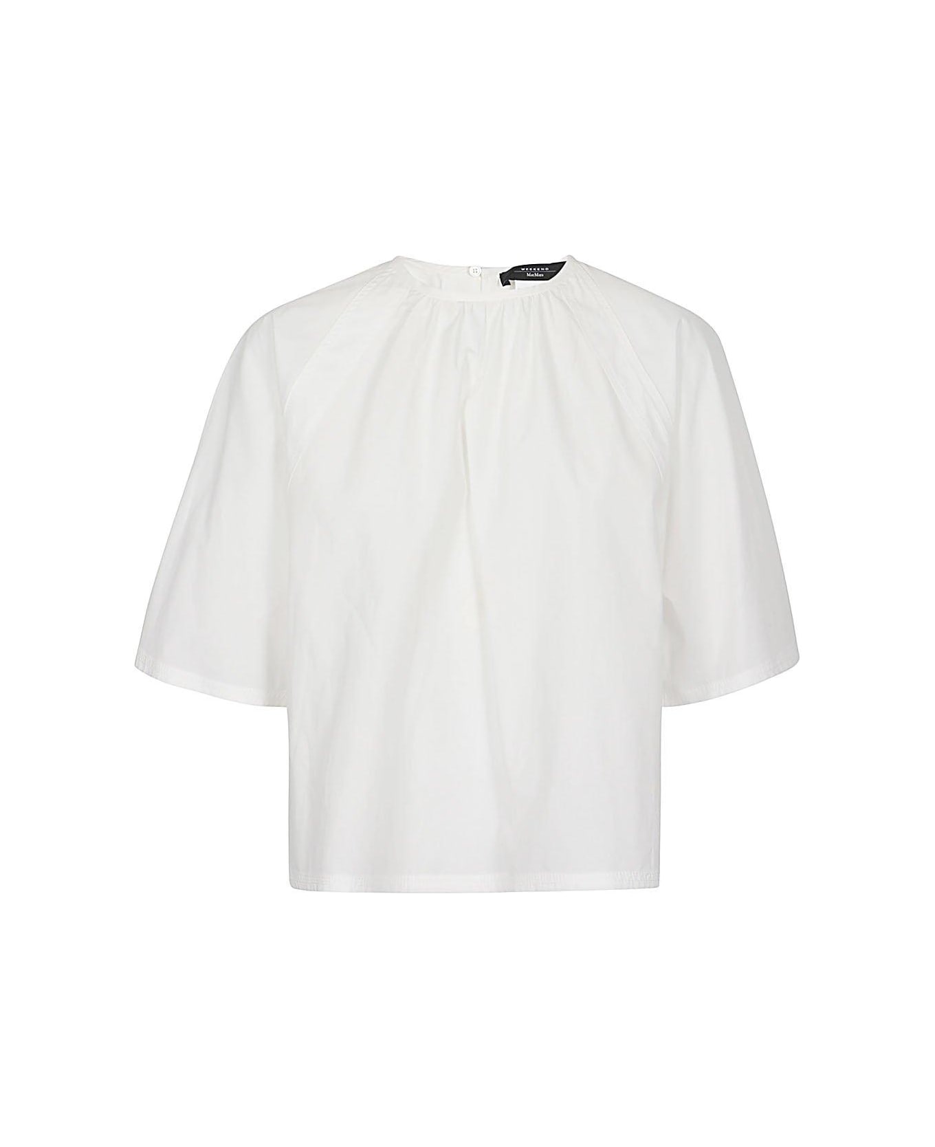 Weekend Max Mara Crewneck Short-sleeved T-shirt - White