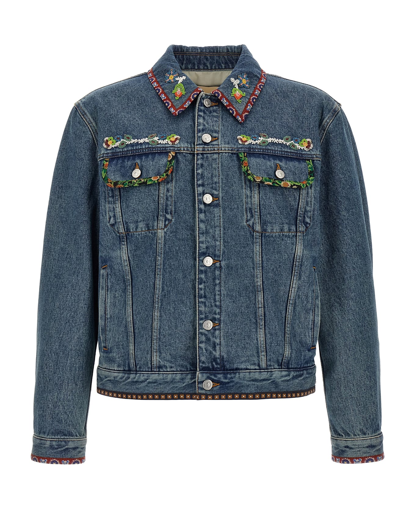 Valentino Garavani Denim Jacket - Blue