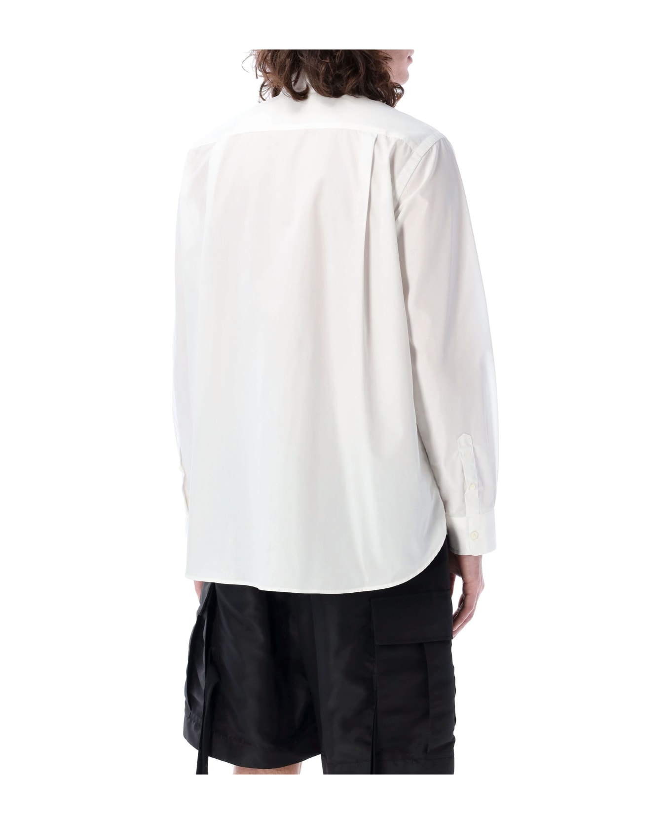 Sacai Popeline Cotton Shirt - OFF WHITE シャツ
