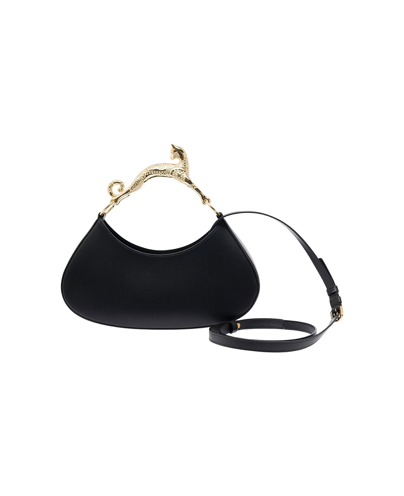 Lanvin Large Hobo Bag With Cat Handle トートバッグ