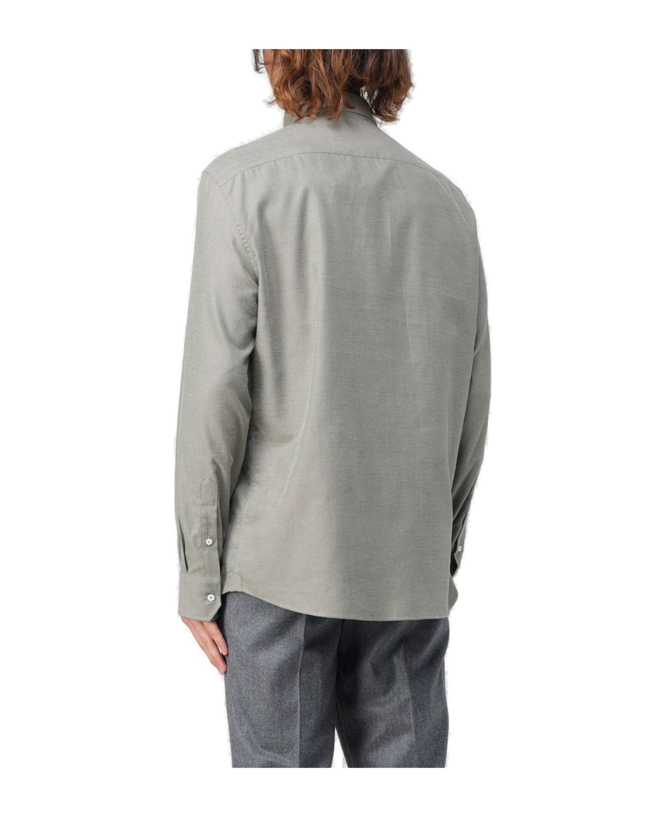 Brunello Cucinelli Buttoned Long-sleeved Shirt Brunello Cucinelli
