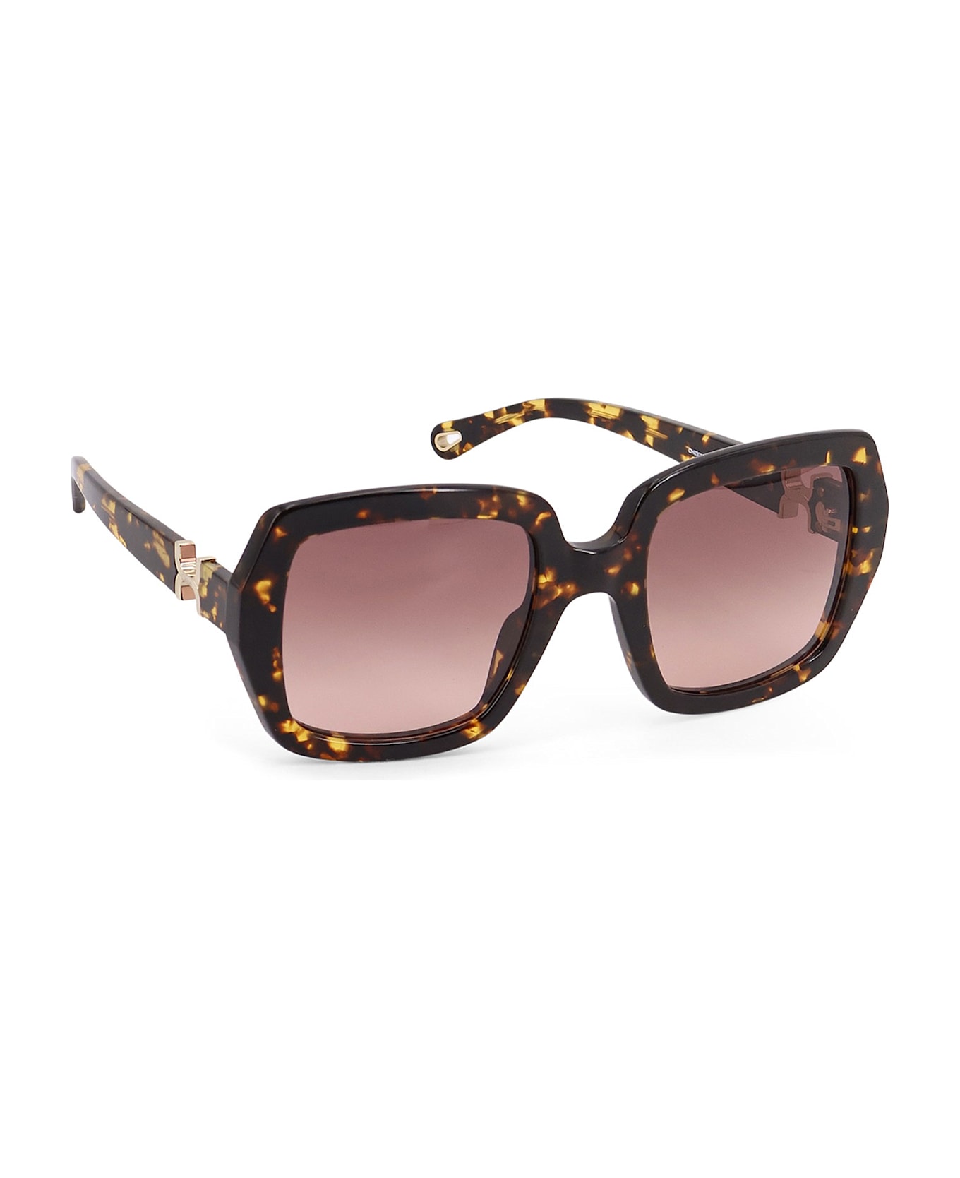 Chloé Acetate Sunglasses - HAVANA/HONEY