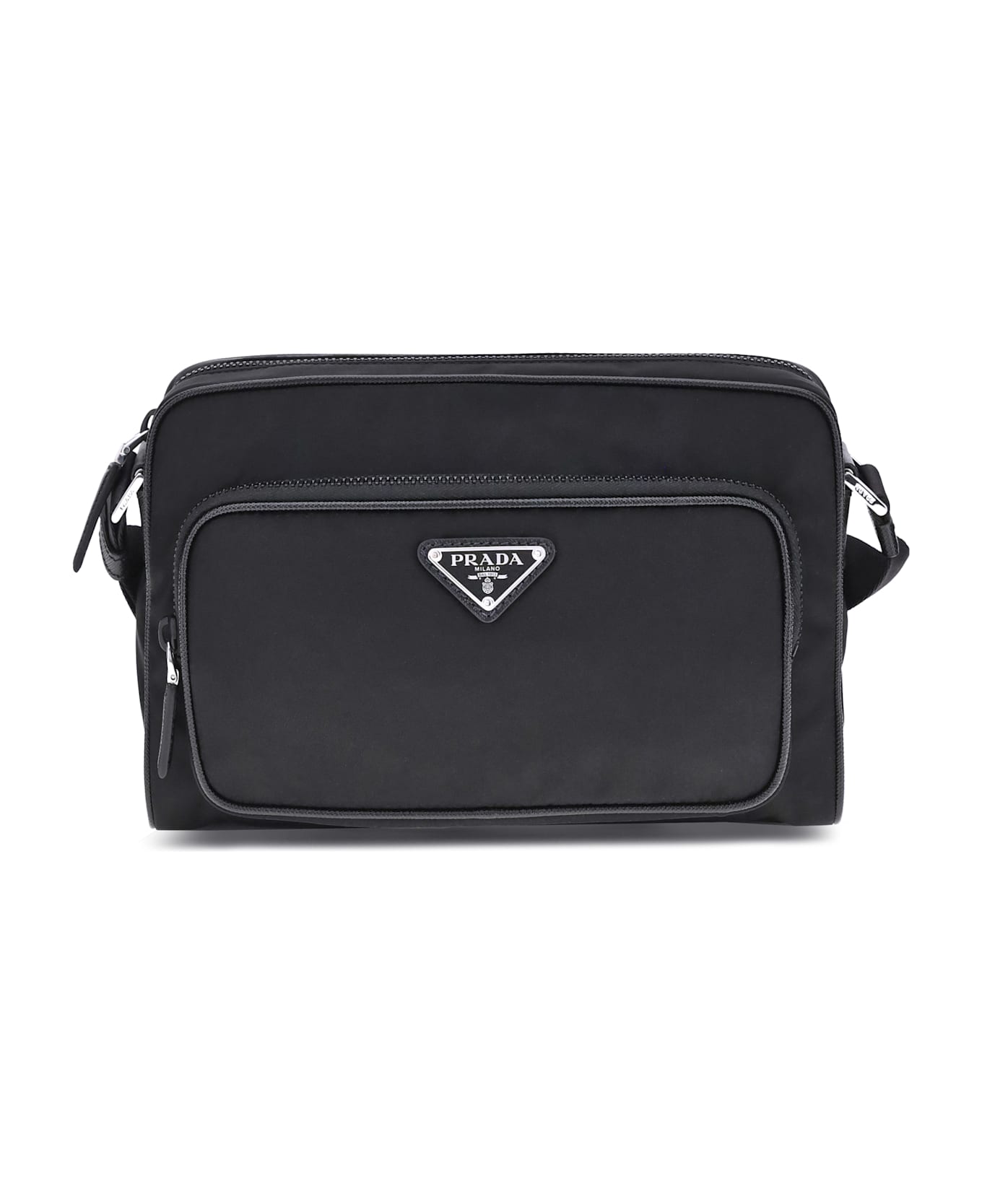 Prada Re-nylon And Saffiano Shoulder Bag