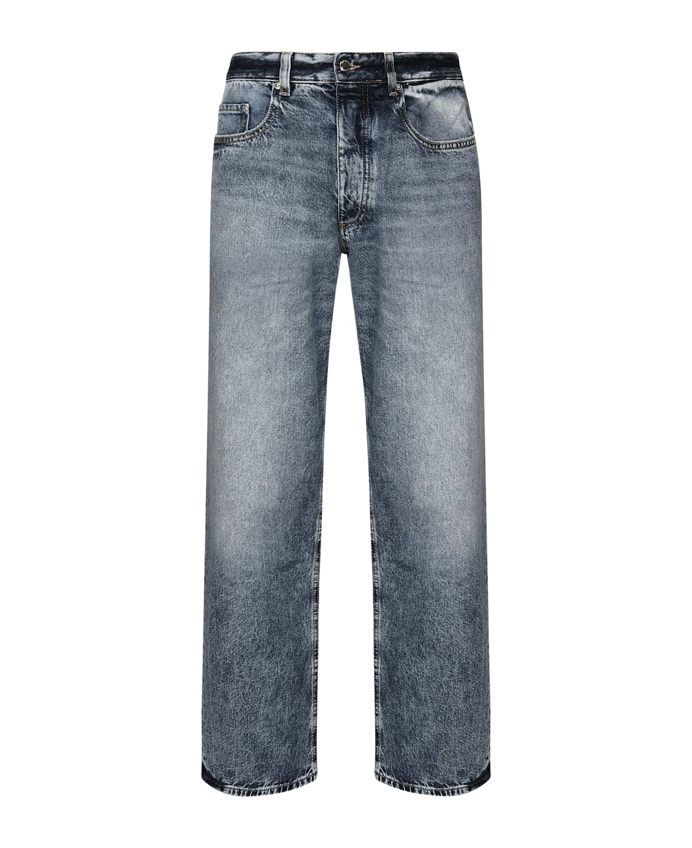 Icon Denim Will Wide Leg Jeans - Blue