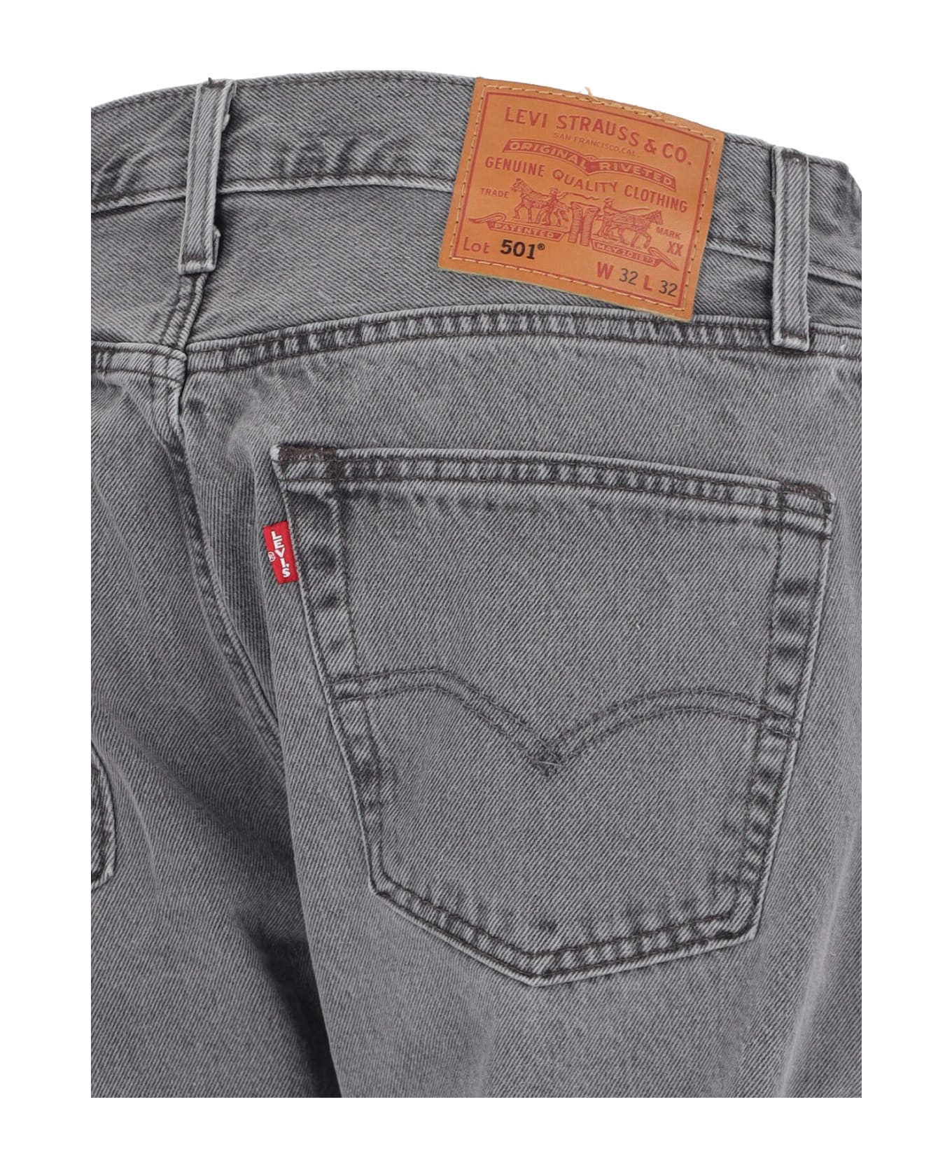 Levi
s "501® Original" Straight Jeans - Gray