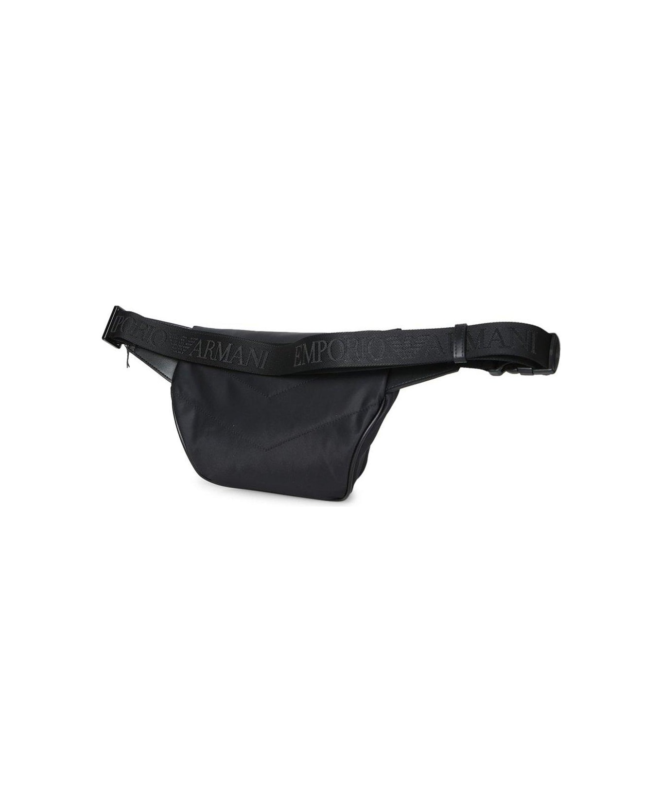 Emporio Armani Asv Belt Bag - Black