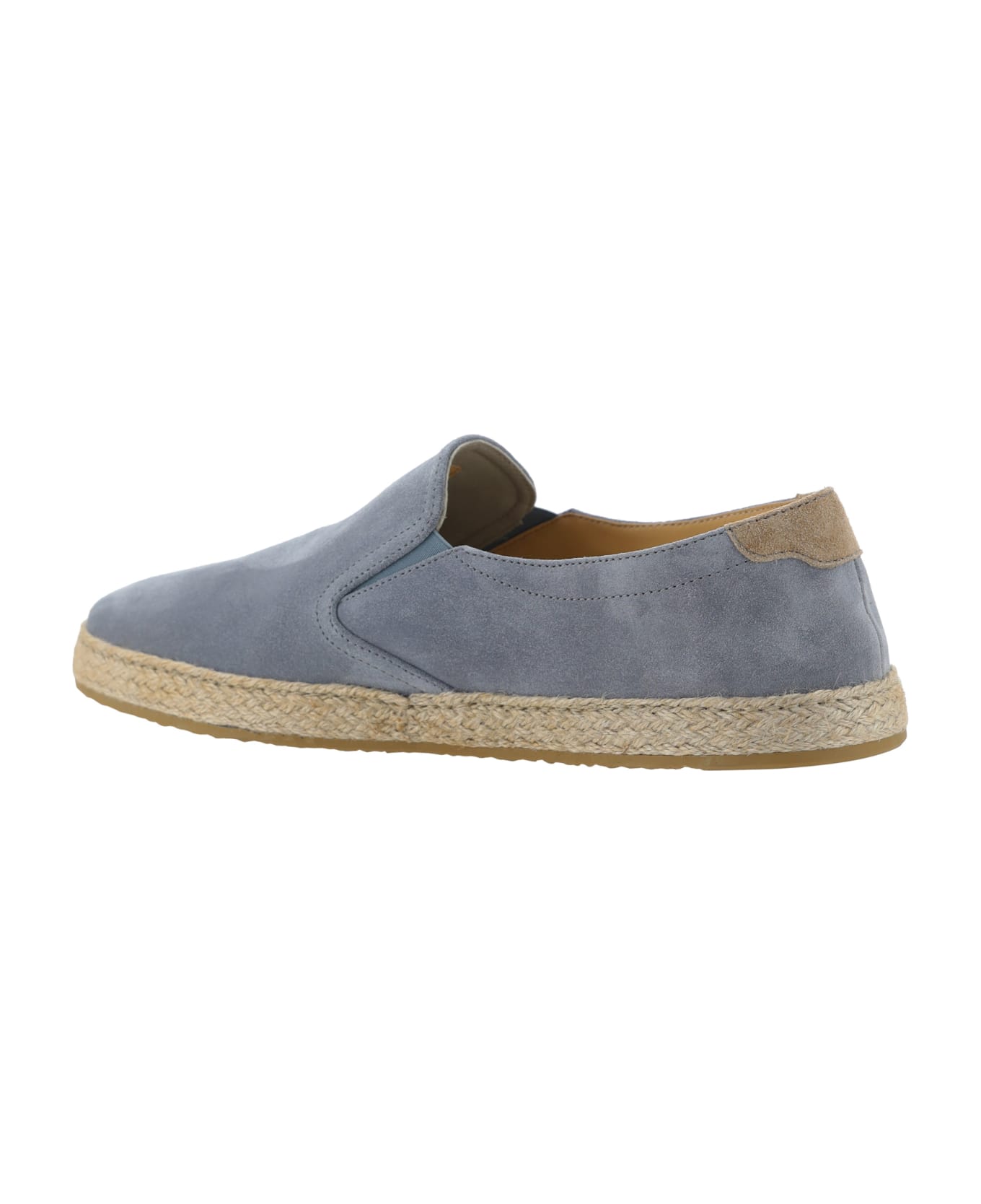 Brunello Cucinelli Pair Of Espadrillas - Calcite+noisette