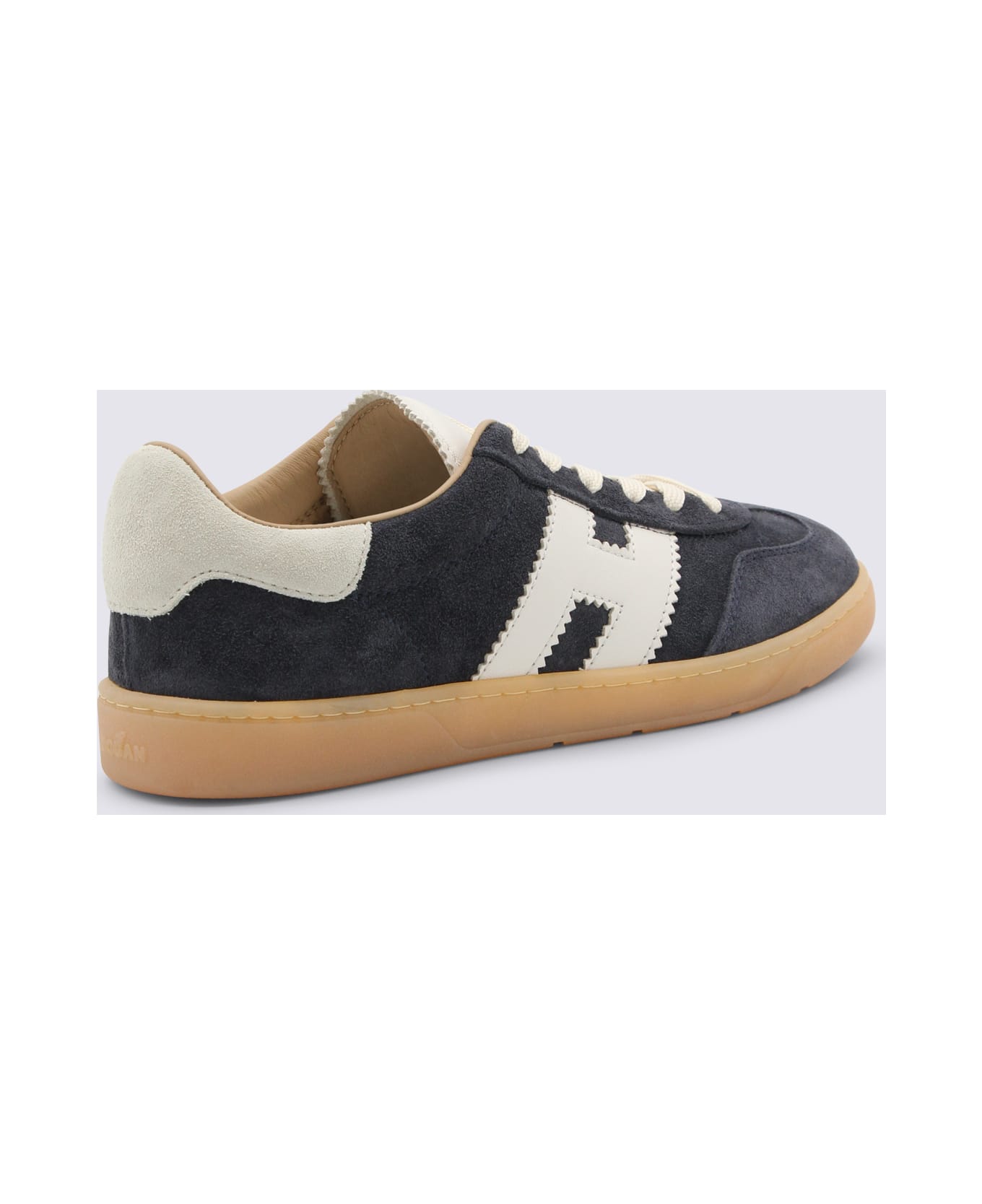 Hogan Blue Suede Cool Sneakers - Blue