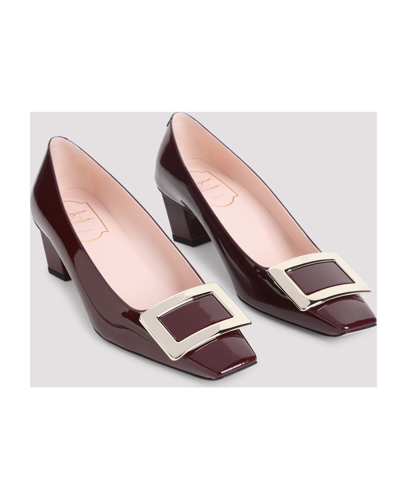Roger Vivier Belle Pumps - Bordeaux Scuro