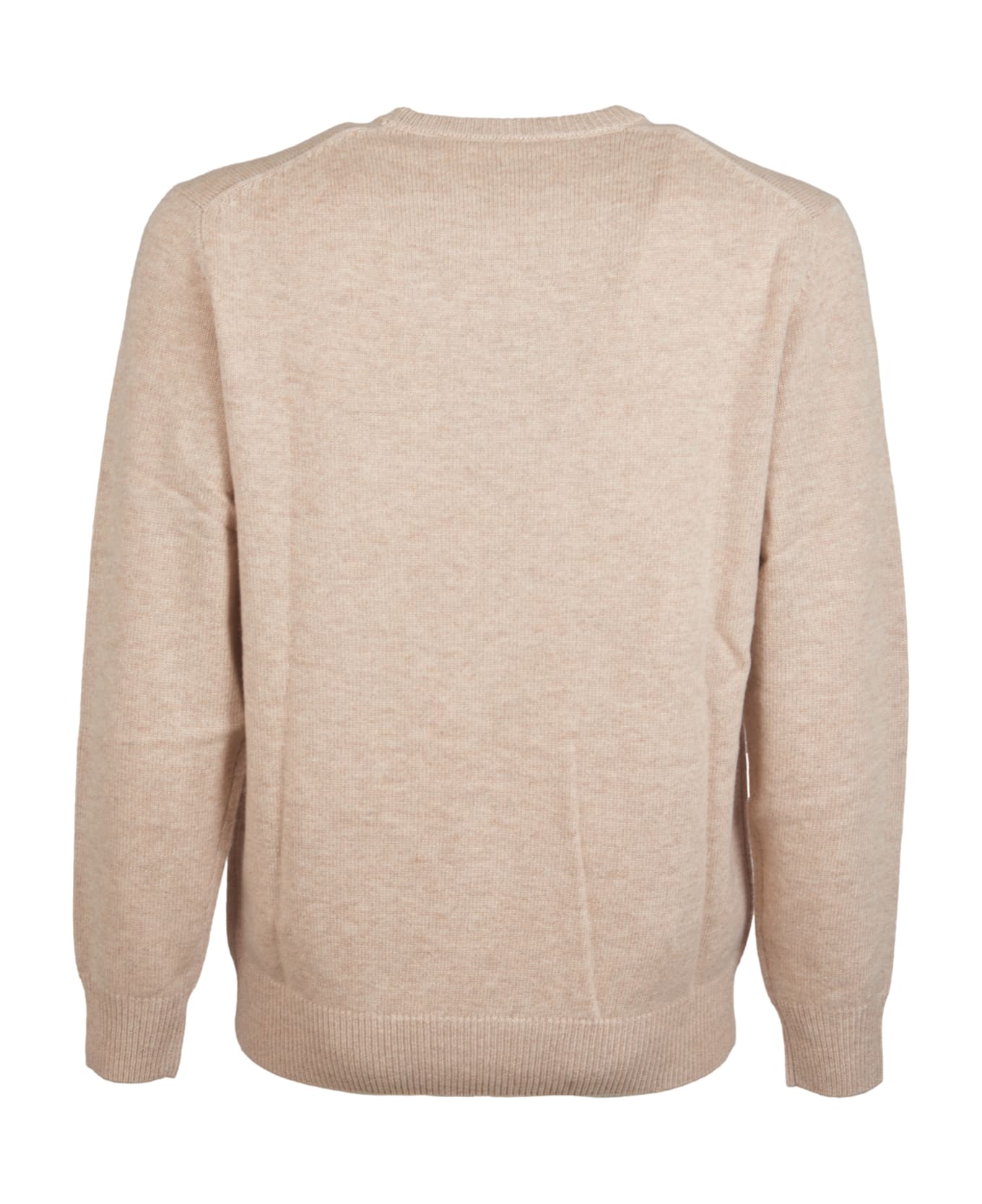 MC2 Saint Barth Brit Patch Sweater - Sand
