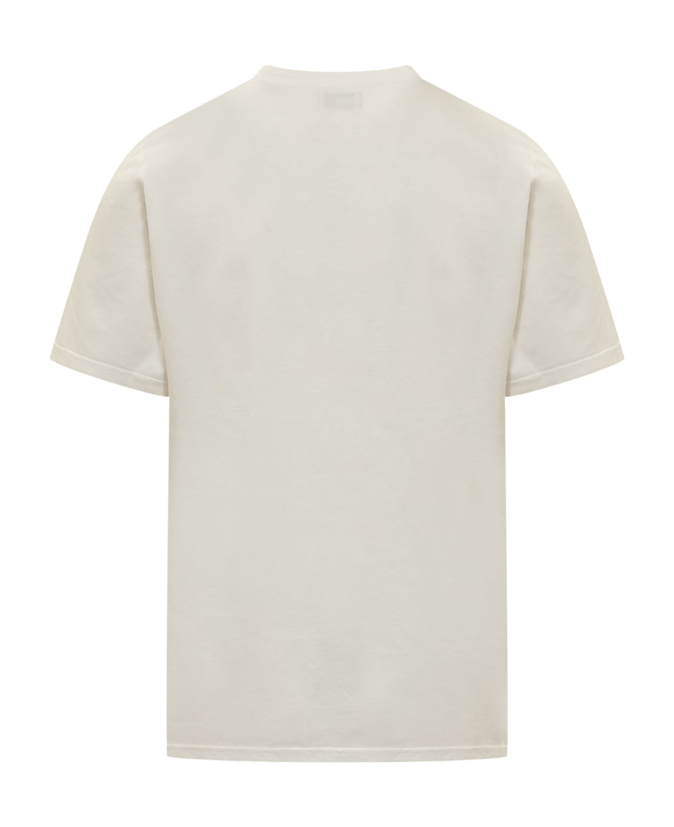 Autry Crew-neck T-shirt With Front Logo - APPAREL WHITE シャツ
