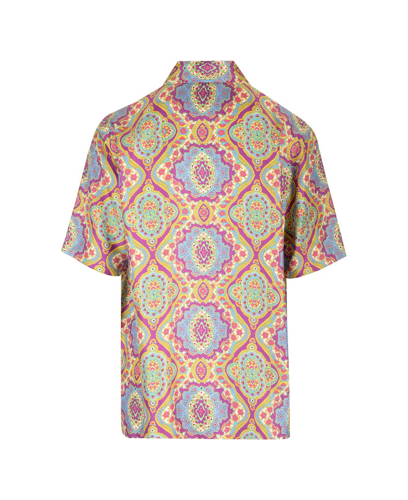 Etro Multicoloured Printed Silk Shirt - Multicolour