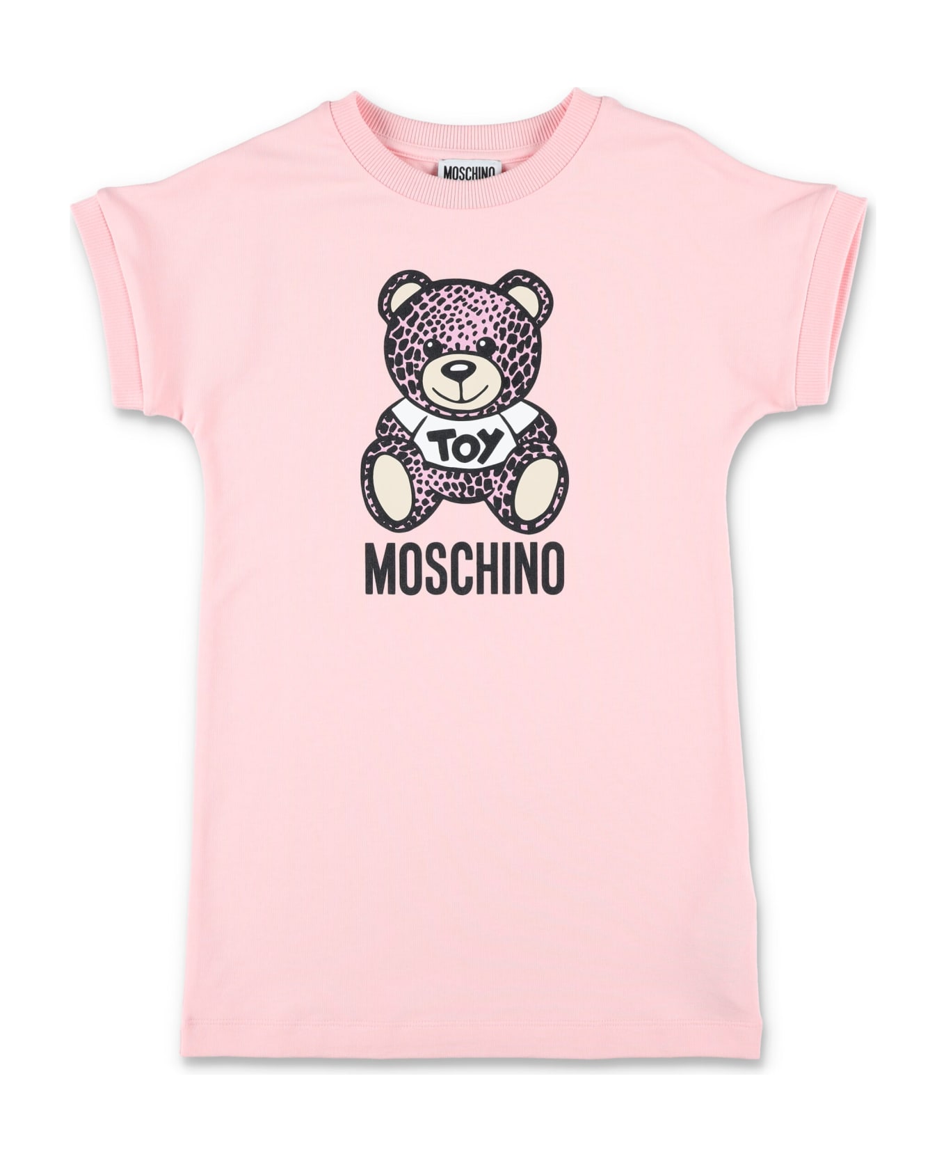 Moschino Dress Bear - Rosa ワンピース＆ドレス