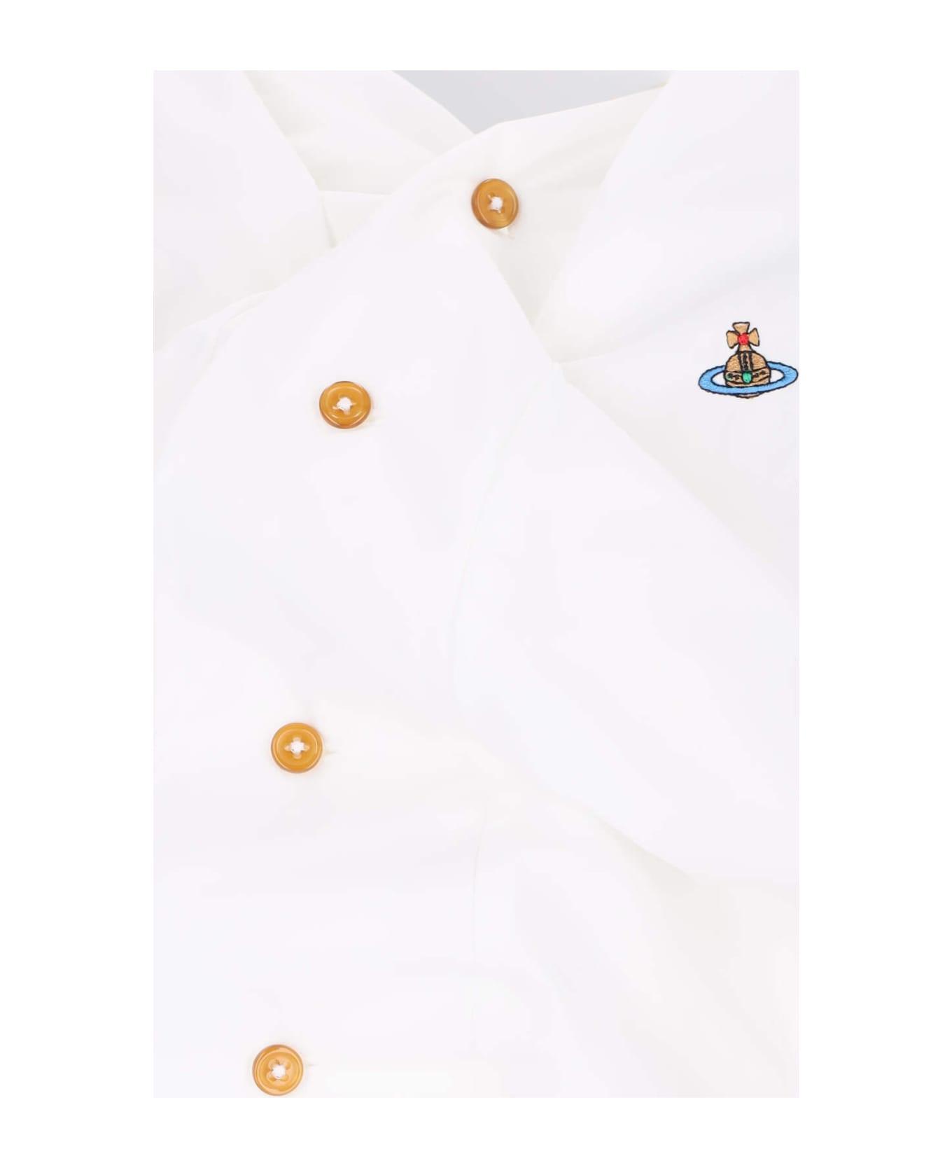 Vivienne Westwood 'drunken' Shirt - White