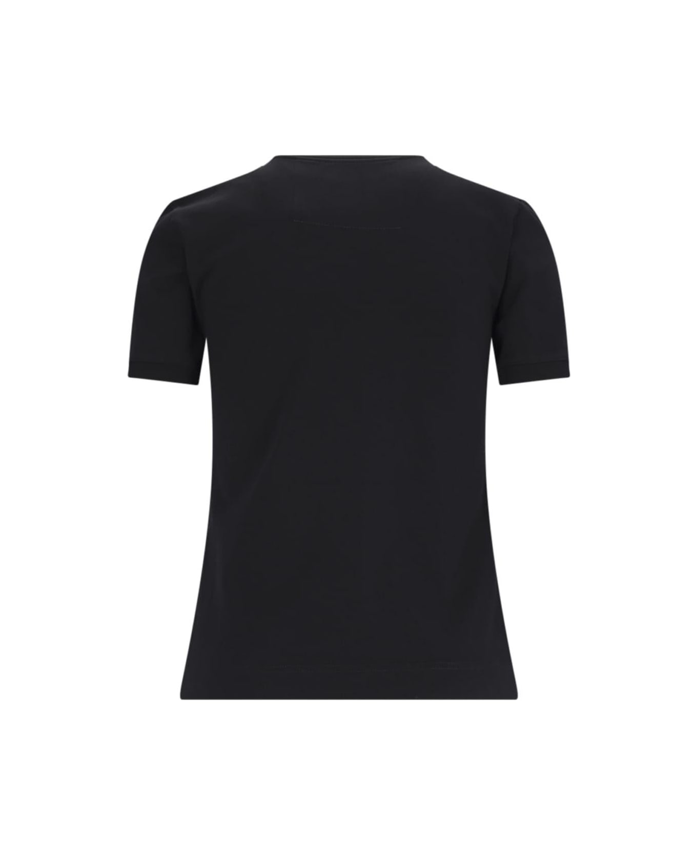 Givenchy T-shirt Logo - Black/silvery