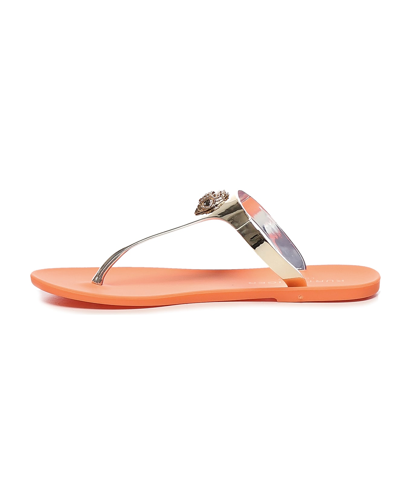Kurt Geiger Maddison T-bar Flip Flops - Brown