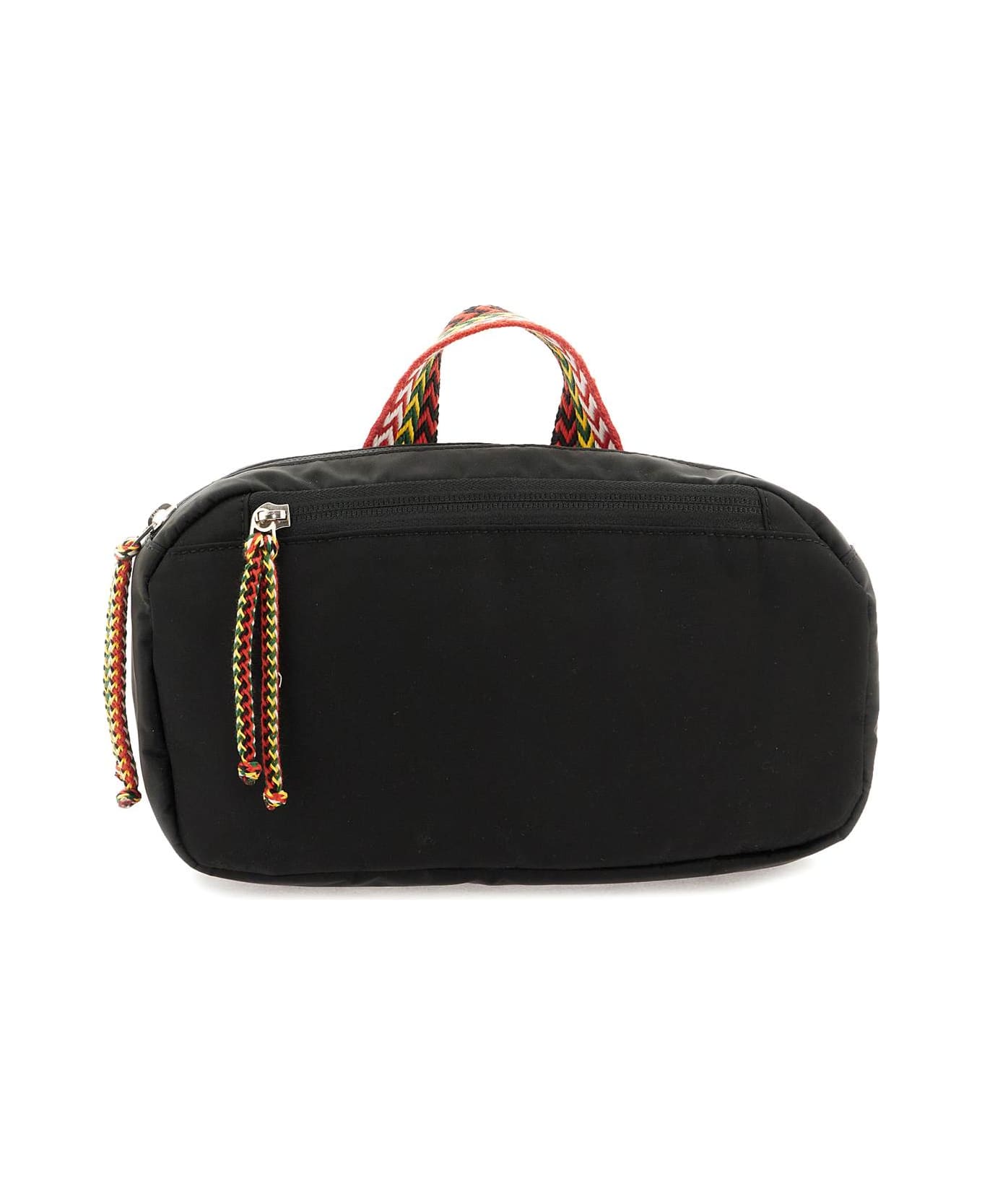 Lanvin Belt Bag With Logo - BLACK (Black)