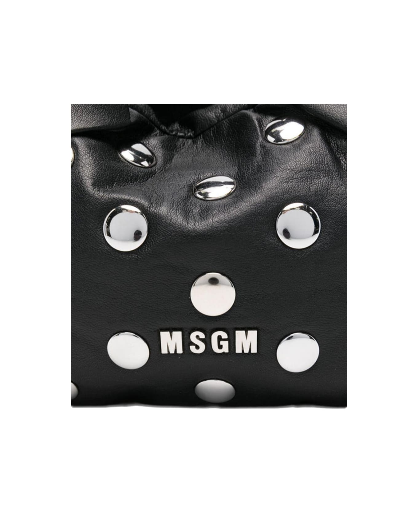MSGM "eco-leather" Bag - BLACK